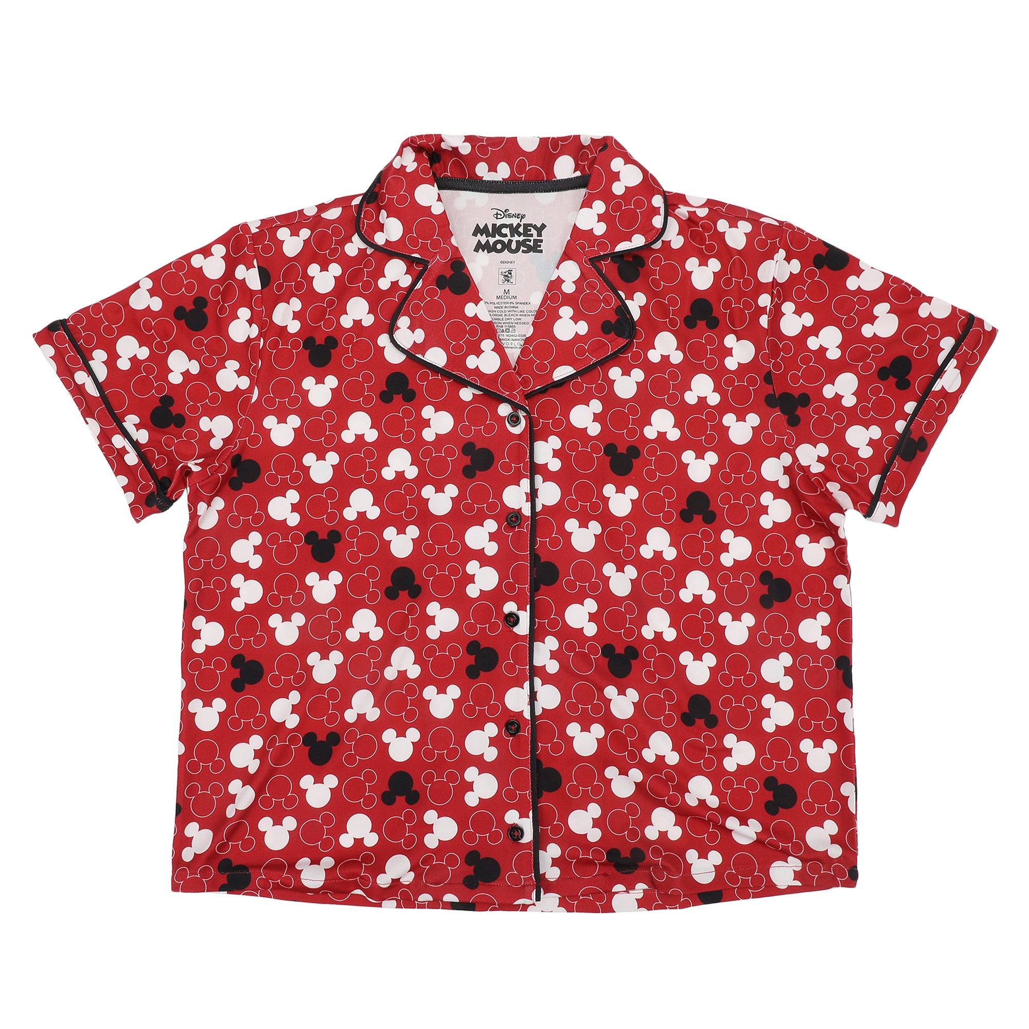Disney Mickey Mouse Mickey Ears All-Over Print Women’s 2-Pack Pajama Set