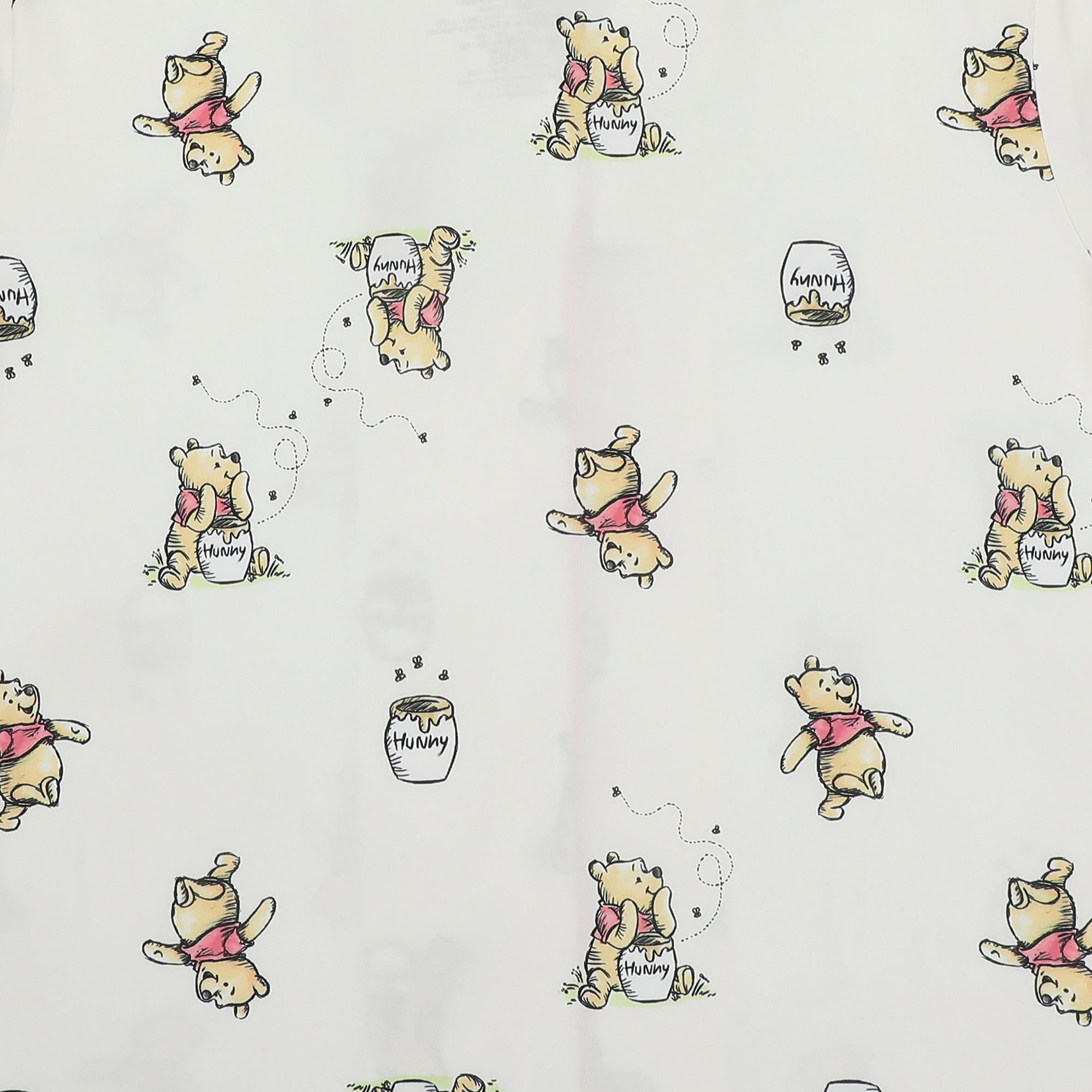 Winnie The Pooh All-Over Character Print Women’s 2-Pack Pajama Set