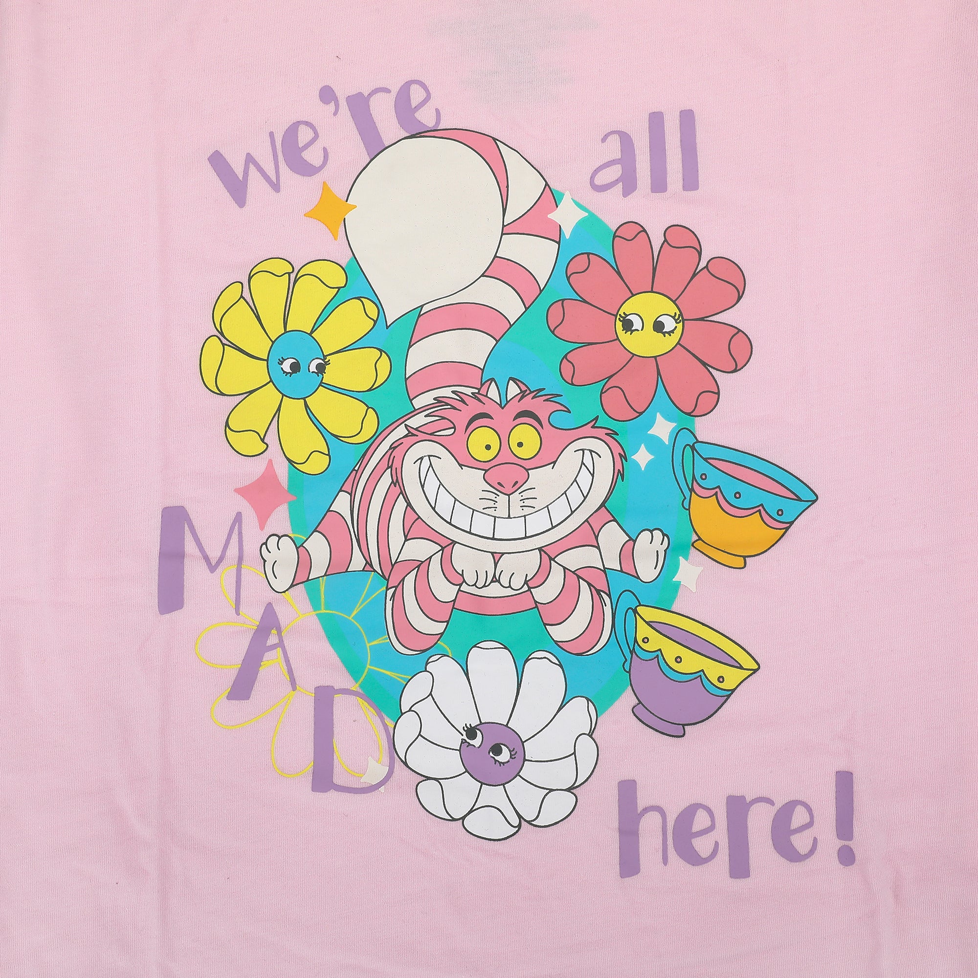 Alice In Wonderland We're All Mad Here Women's 2-Pack Pajama Set