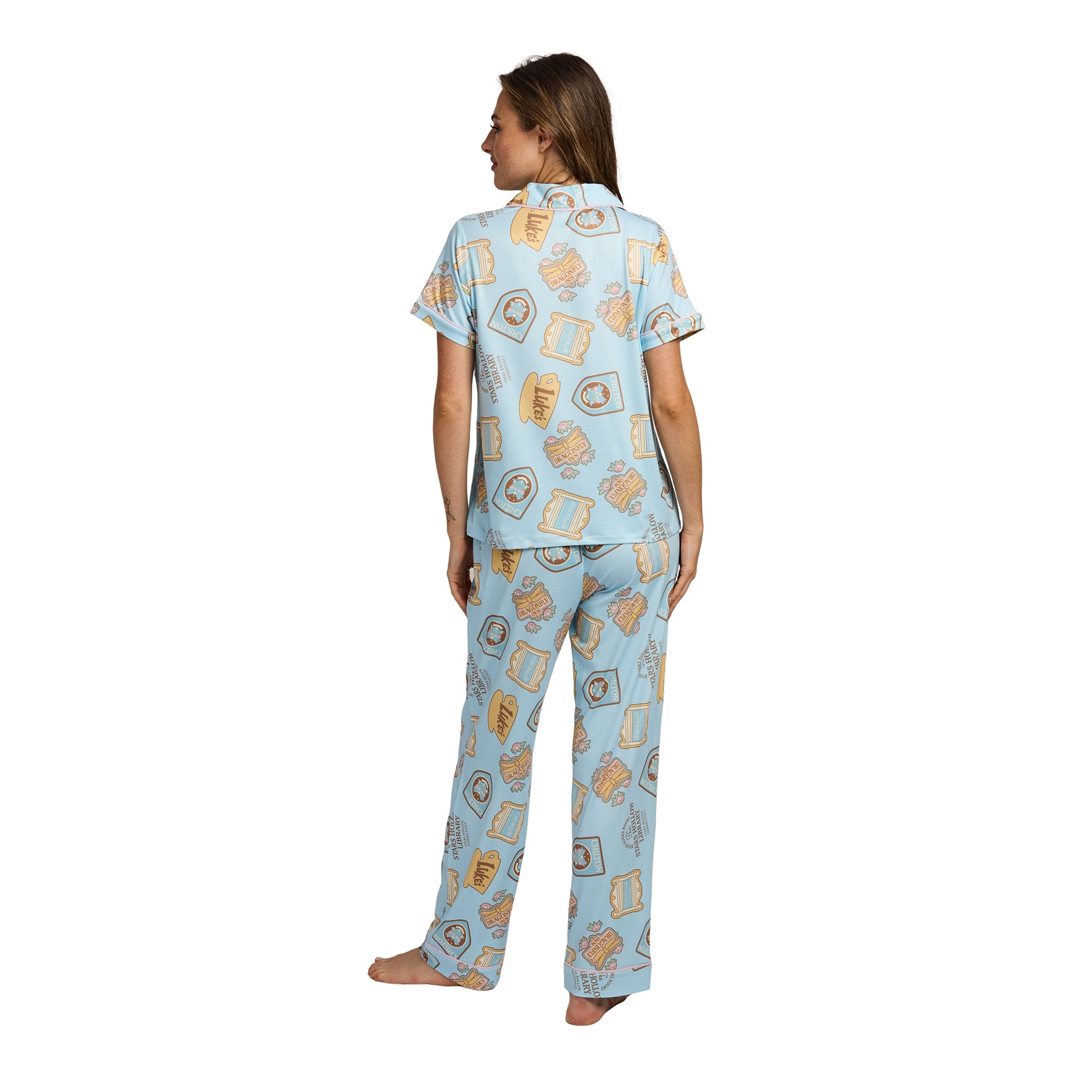 Gilmore Girls Stars Hollow Icons All-Over Print Women’s 2-Pack Pajama Set