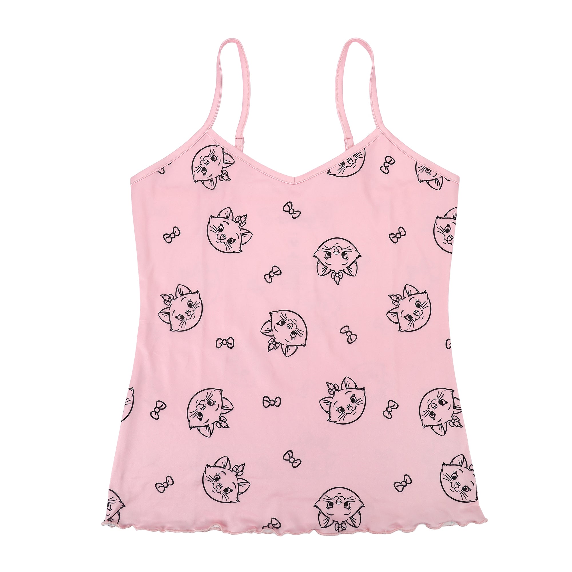 The Aristocats Marie All-Over Print Women’s V-Neck Cami & Shorts Sleep Set