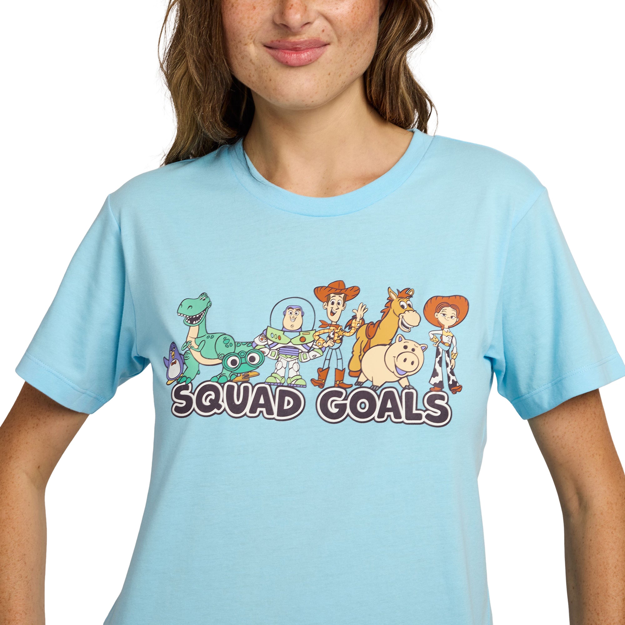 Toy Story Squad Goals Favorite Characters Women’s T-Shirt And Sleep Pants Sleepwear Set