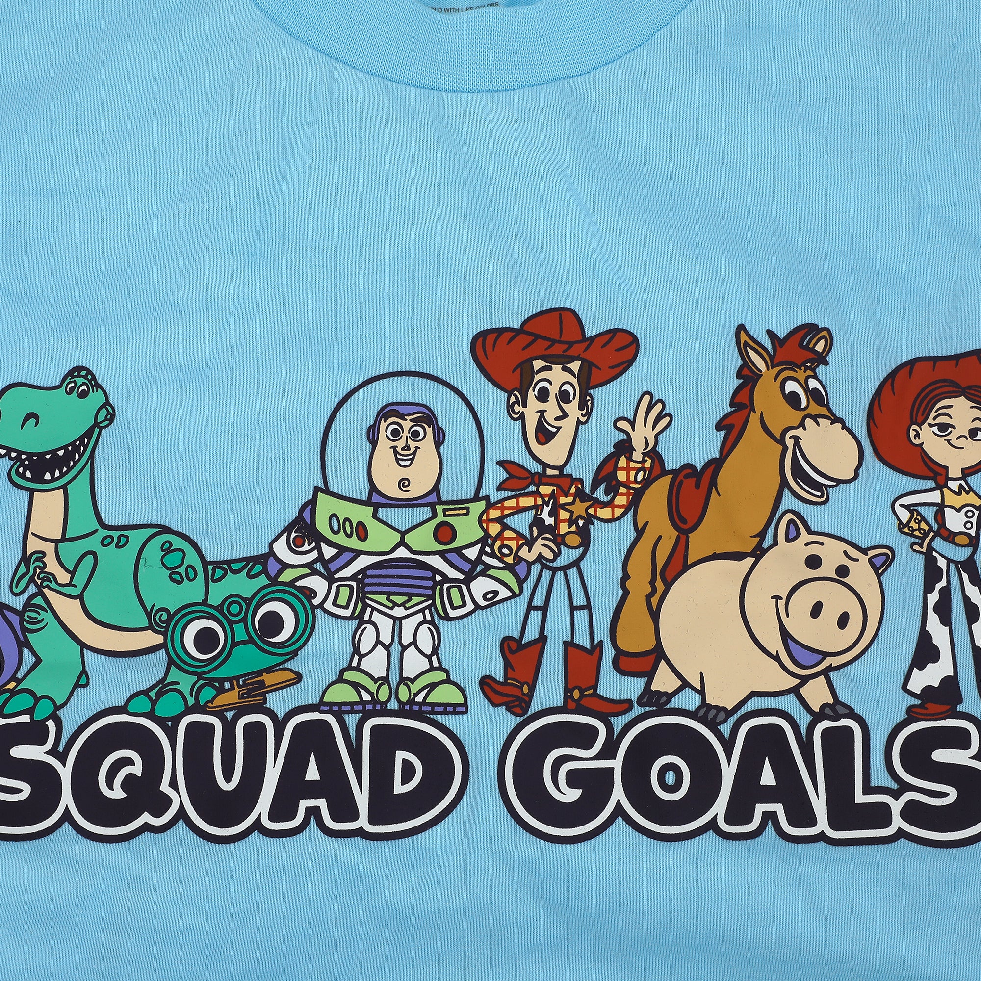 Toy Story Squad Goals Favorite Characters Women's T-Shirt And Sleep Pants Sleepwear Set