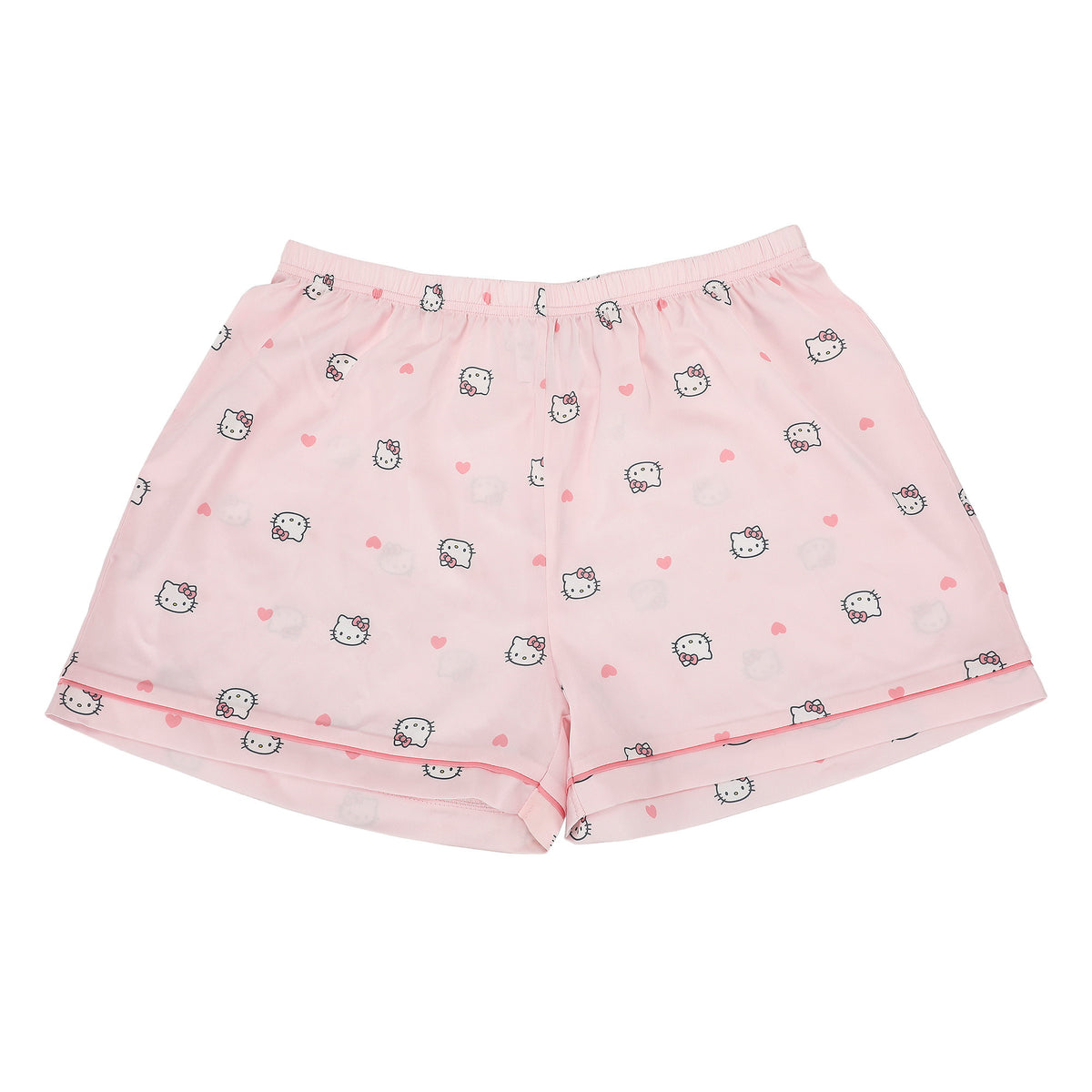 Hello Kitty Character Print Women's 2-Pack Satin Pajama Set