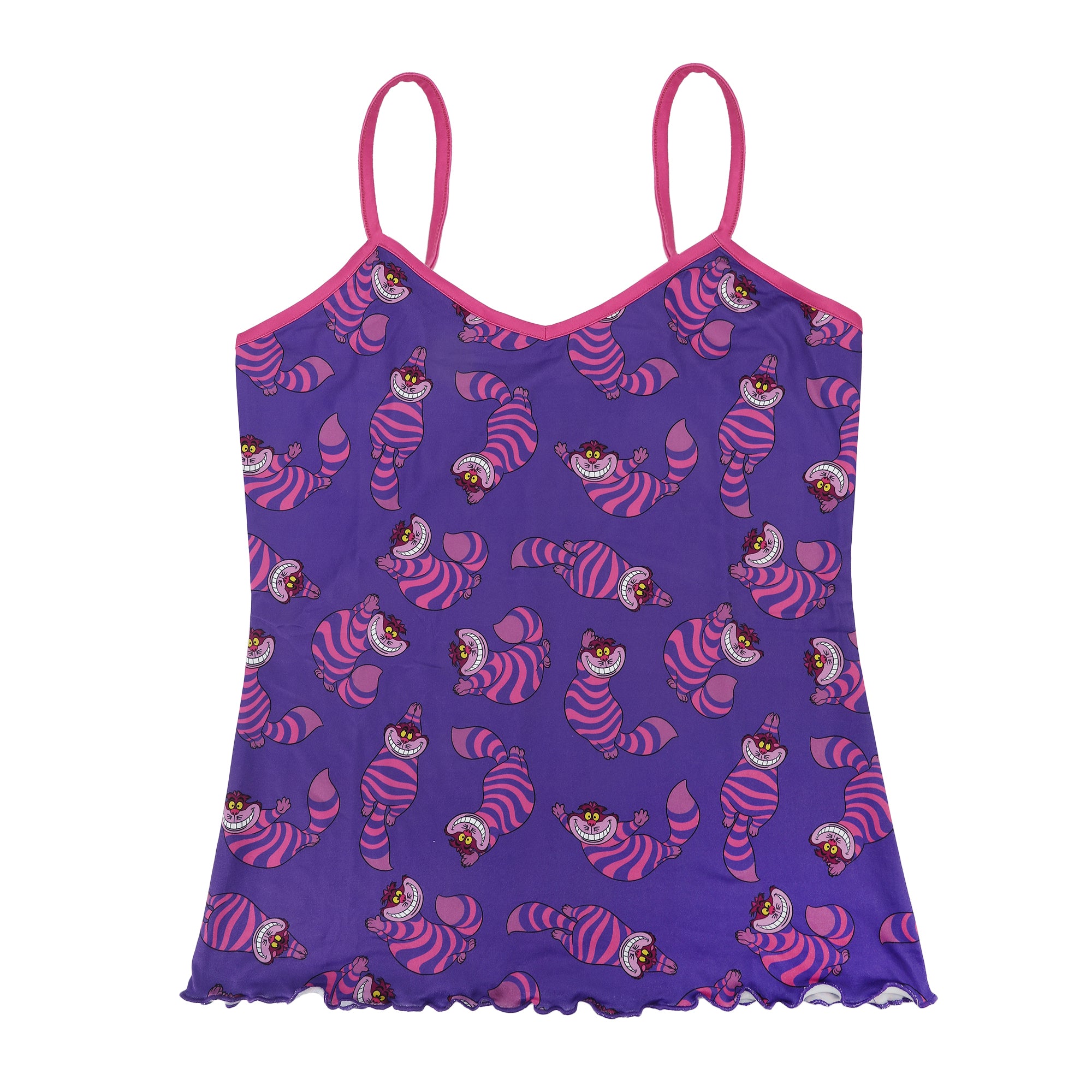 Disney's Alice in Wonderland Cheshire Cat Women’s V-Neck Cami & Shorts Sleep Set