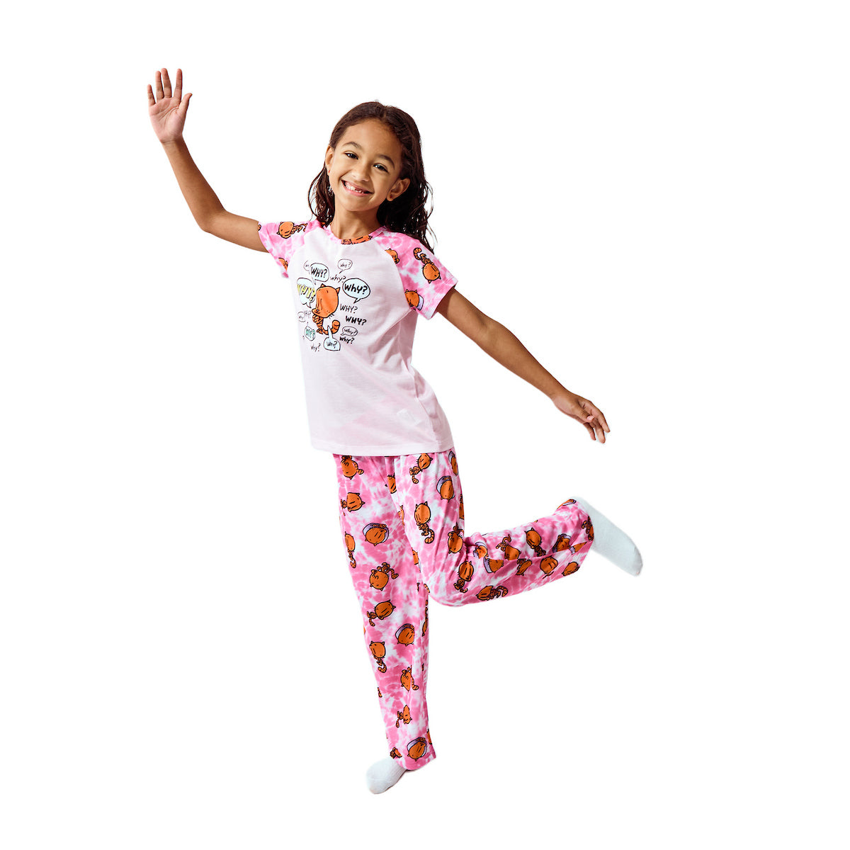 Dog Man Girls' Pajama Set