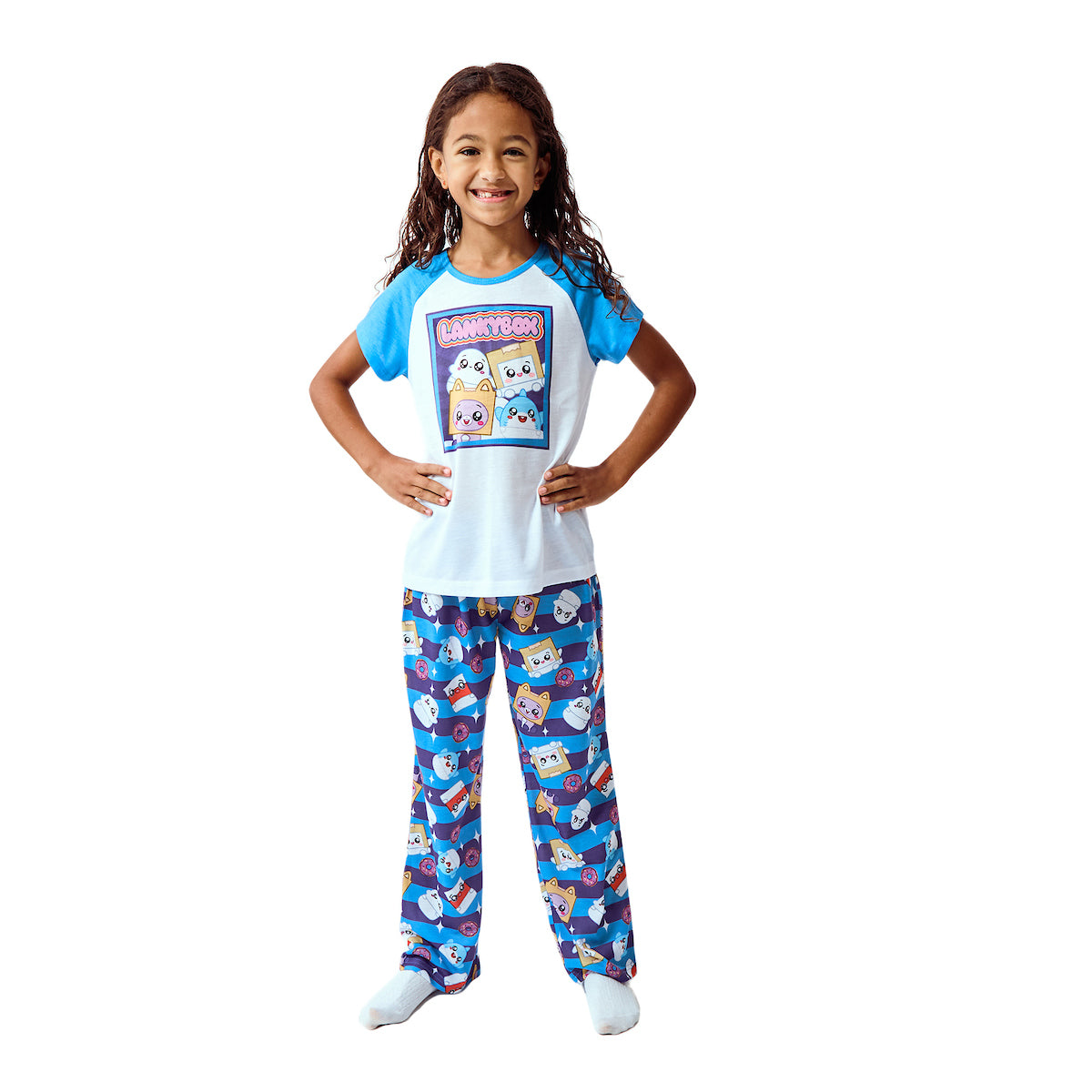 LankyBox Girls' Pajama Set
