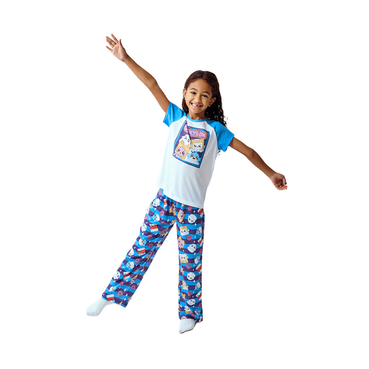 LankyBox Girls' Pajama Set
