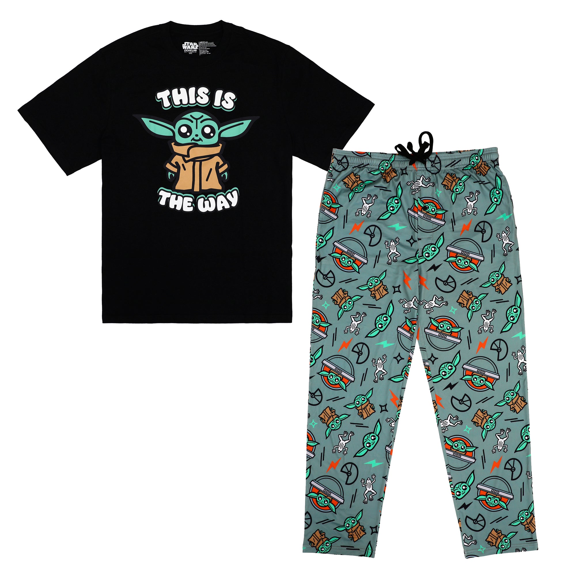 The Mandalorian Grogu This Is The Way Men's Sleep Set