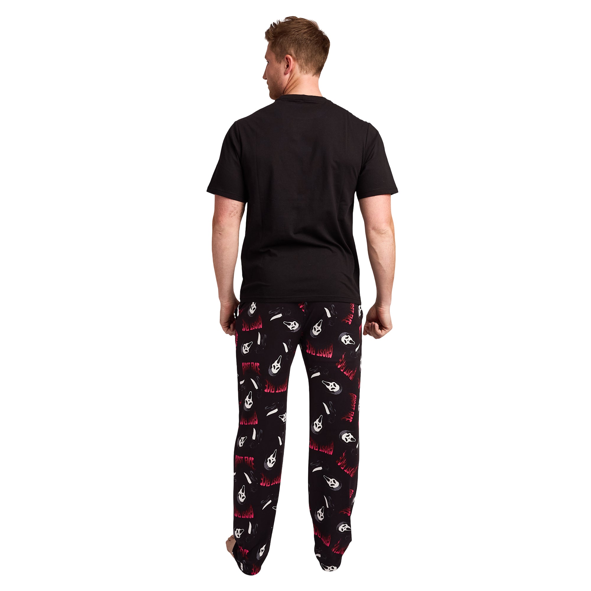 Ghostface Mask Men's 2-Pack Pajama Set
