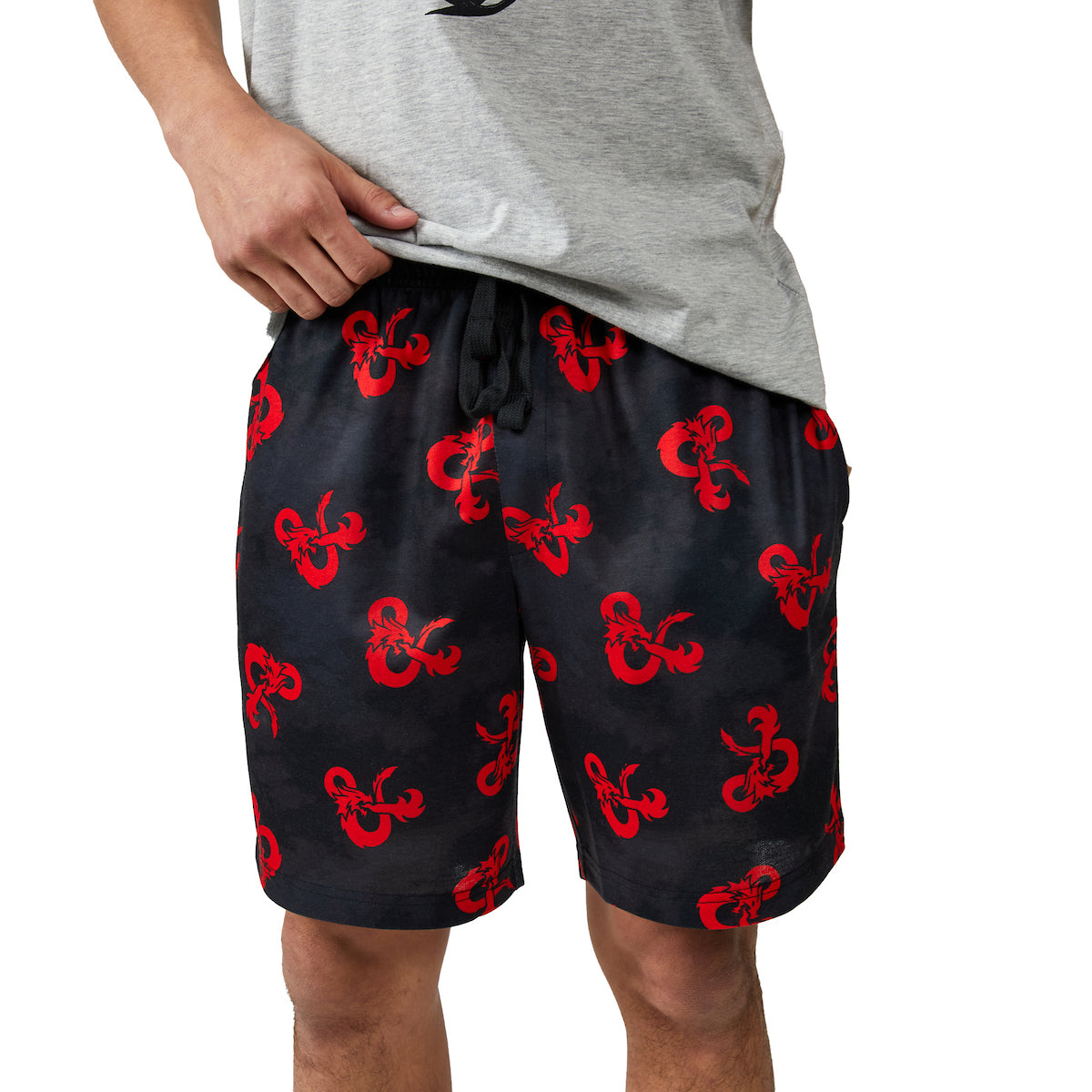 Dungeons & Dragons Men's 2-Pack T-Shirt & Lounge Shorts Sleep Set