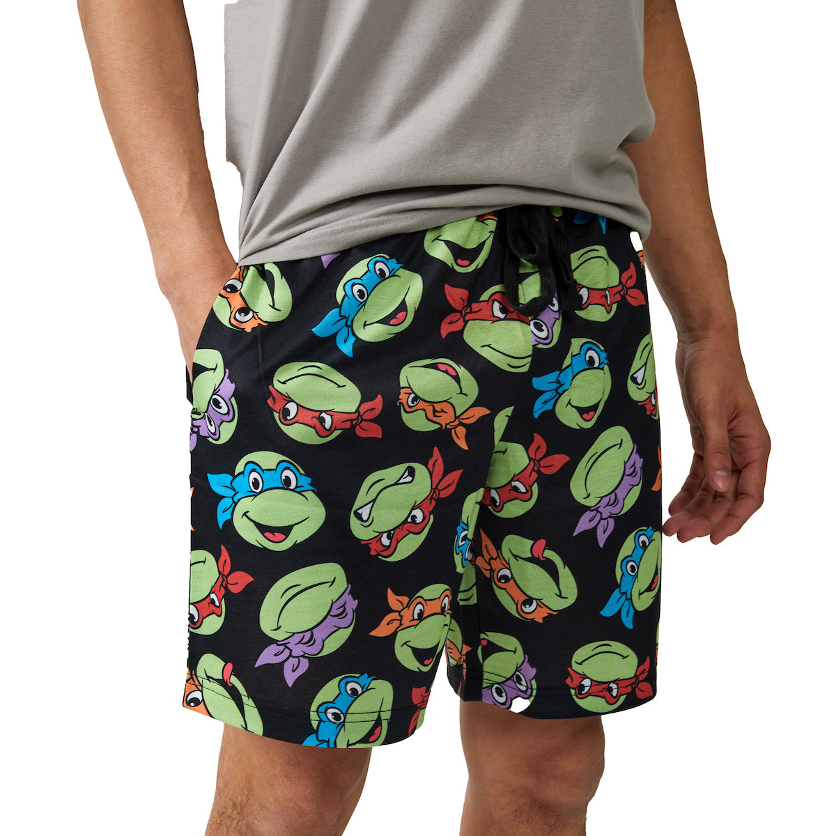 Teenage Mutant Ninja Turtles Men's 2-Piece T-Shirt & Lounge Shorts Sleep Set