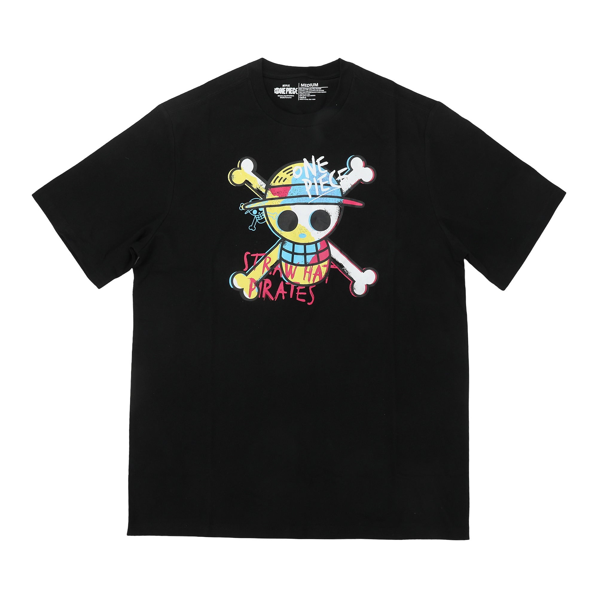 One Piece Live Action Straw Hat Skull & Crossbones Logo Men's 2-Pack Pajama Set