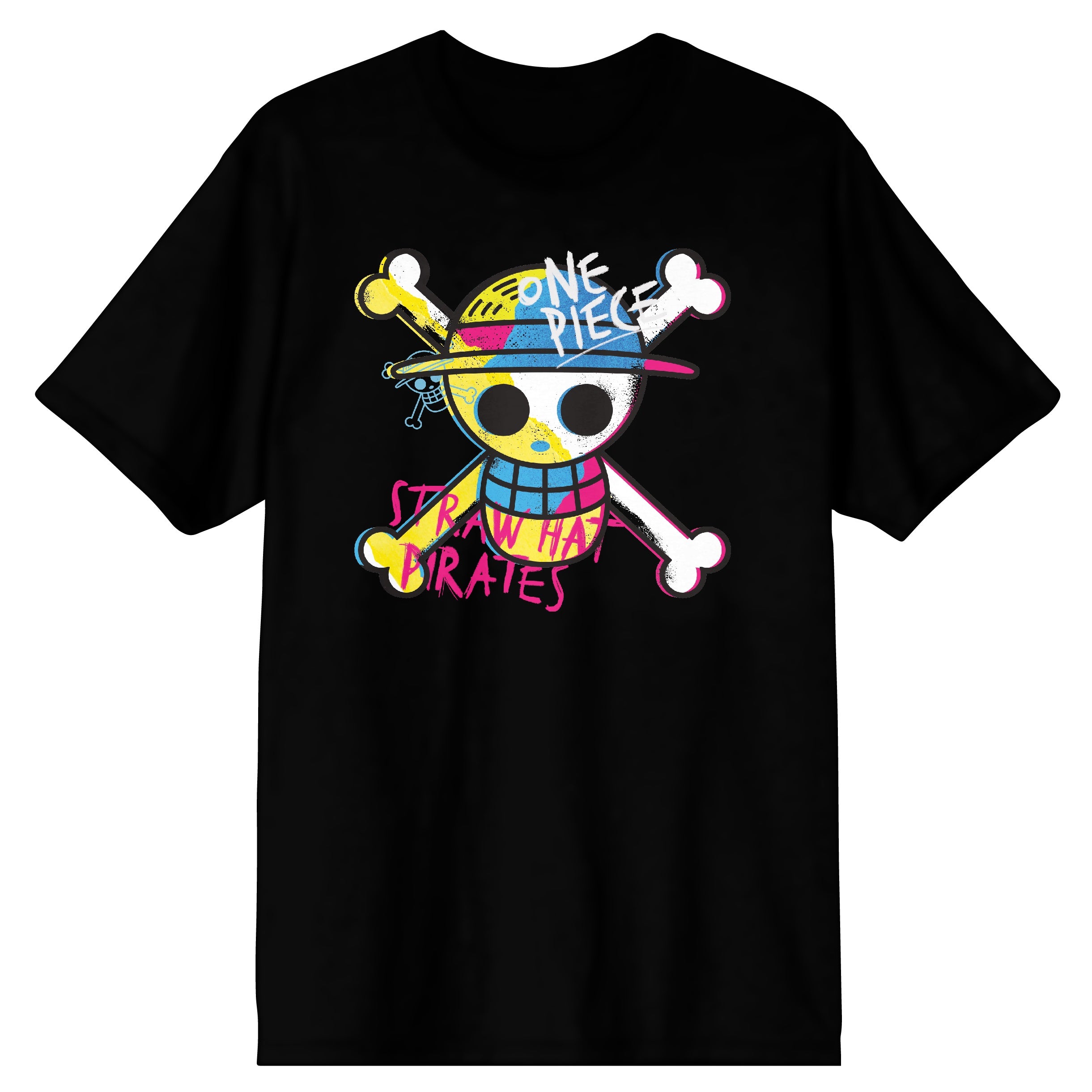 One Piece Live Action Straw Hat Skull & Crossbones Logo Men's 2-Pack Pajama Set