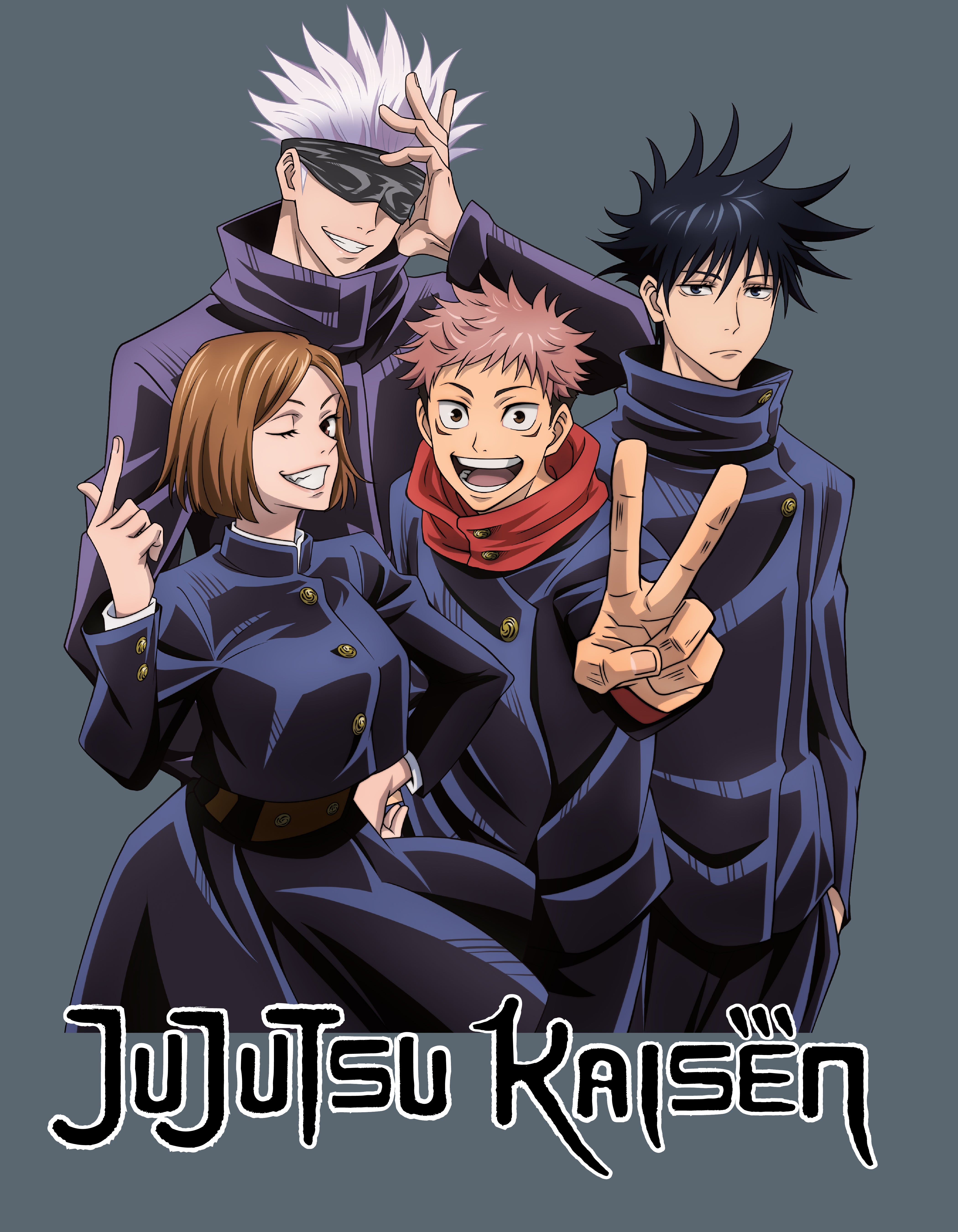 Jujutsu Kaisen Group Shot Men's 2-Pack Pajama Set