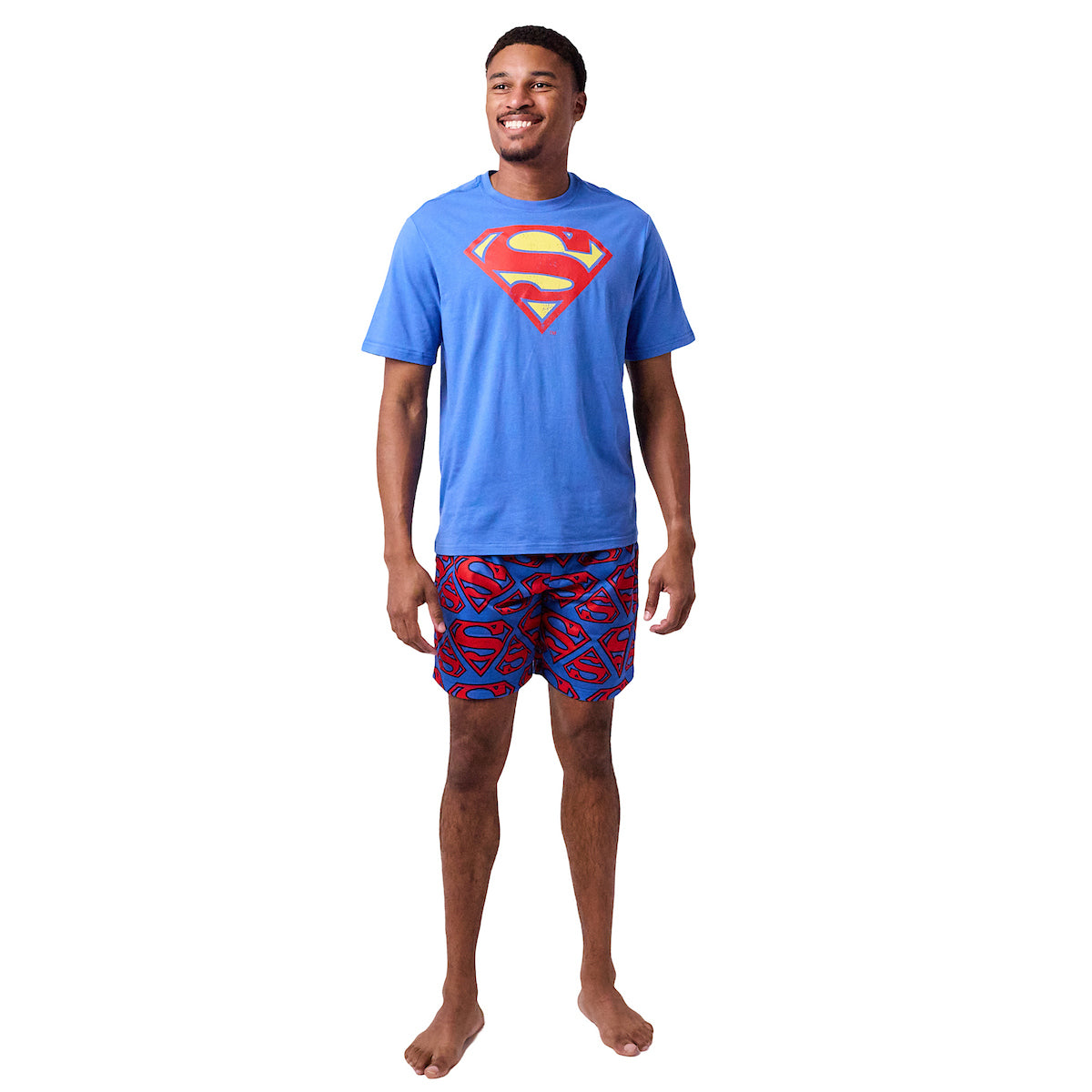 Superman Logo Men's 2-Pack Pajama Set