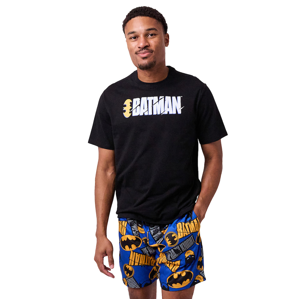 Batman Logo Men's 2-Pack Pajama Set