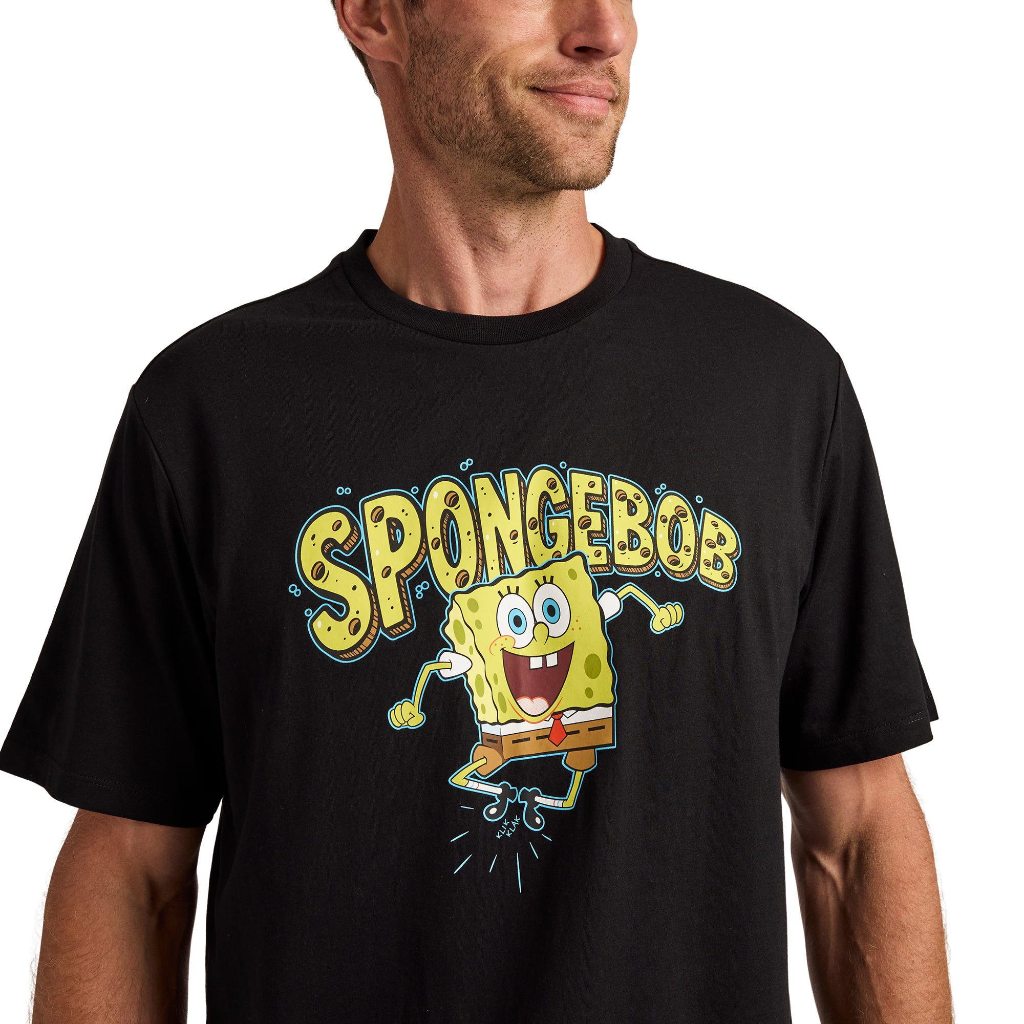 Spongebob Squarepants Character Logo Men’s 2-Pack Pajama Set