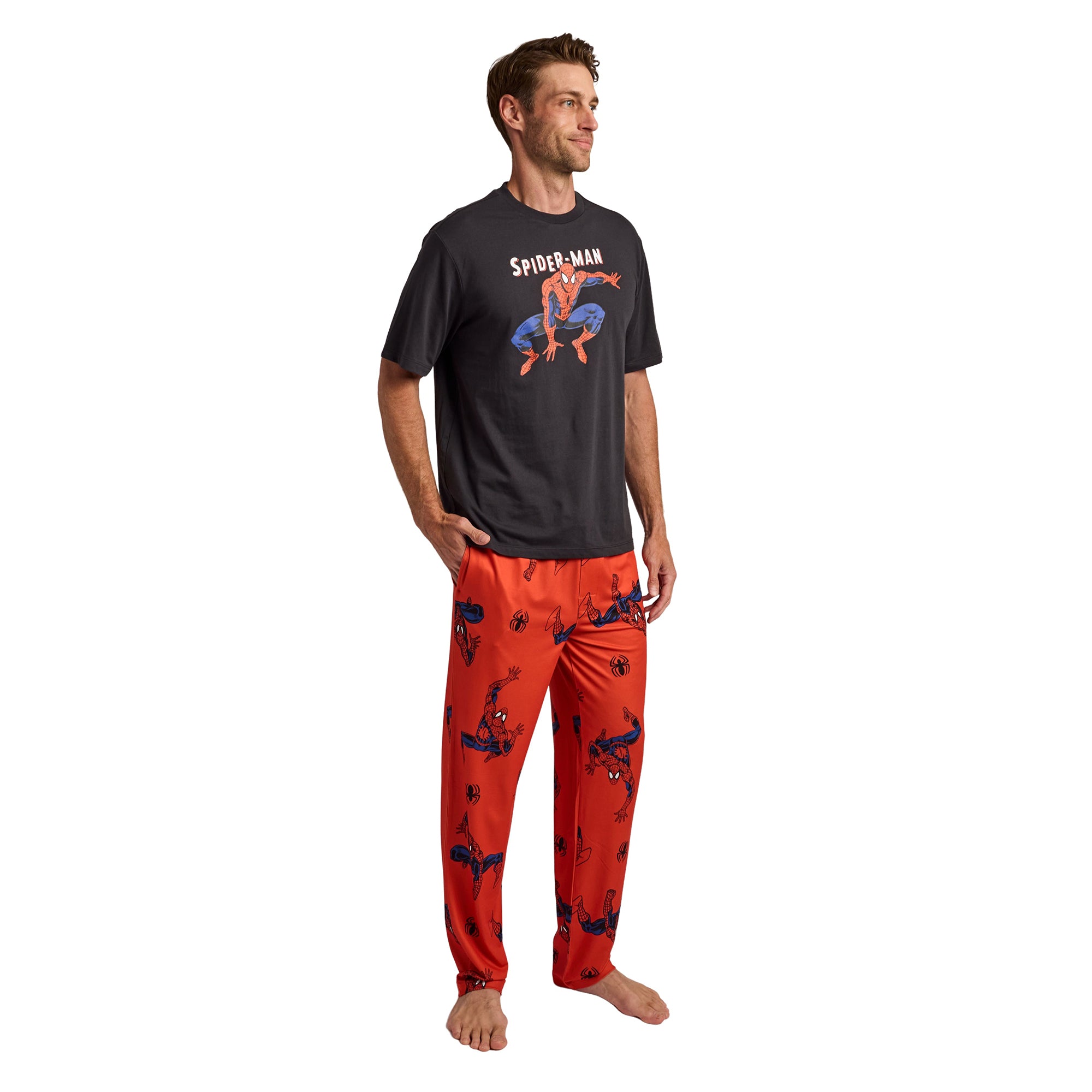 Marvel Comics Presents Spider-Man Men’s 2-Pack Pajama Set