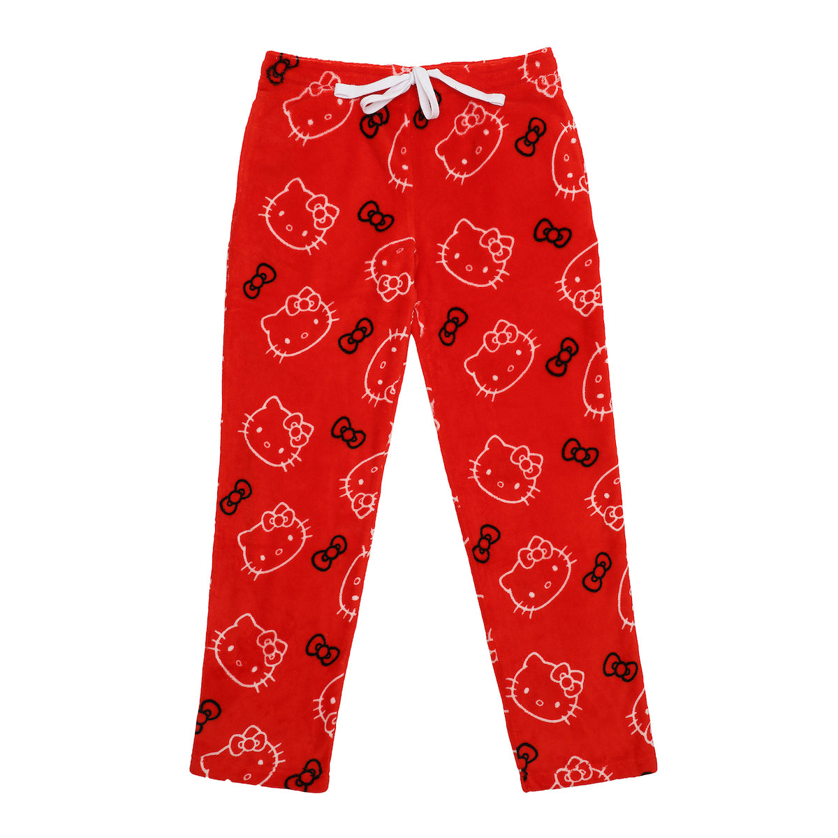 Hello Kitty Red Plush Women's Pajama Pant