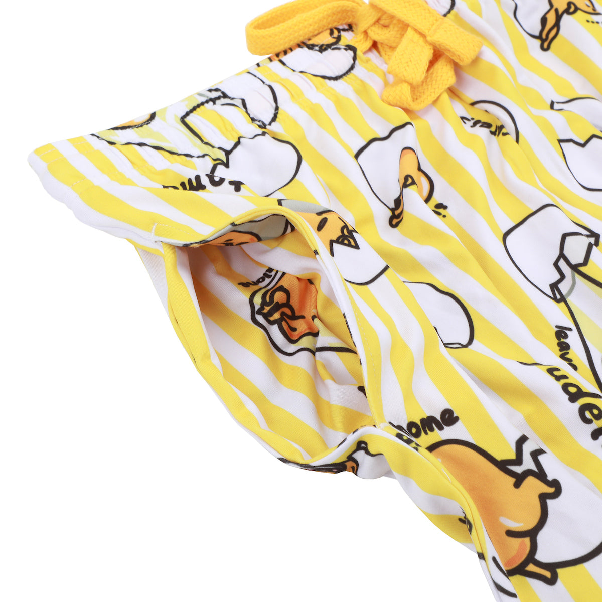 Gudetama All-Over Character Print Women's Yellow Sleep Pajama Pants