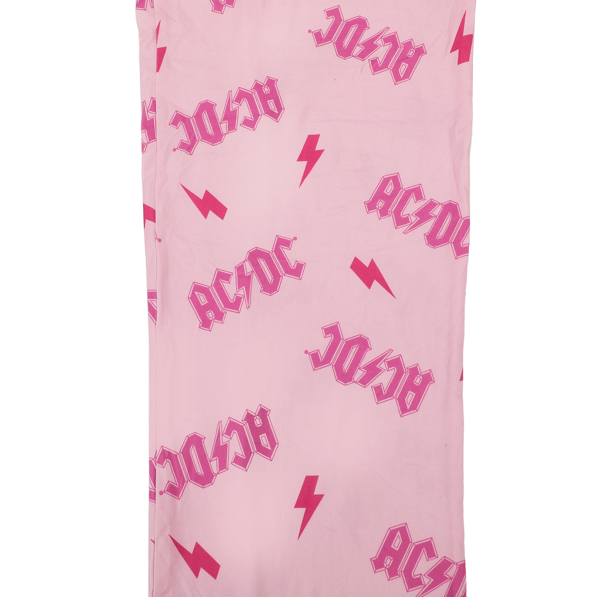 AC/DC Pink All-Over Print Women's Sleep Pajama Pants