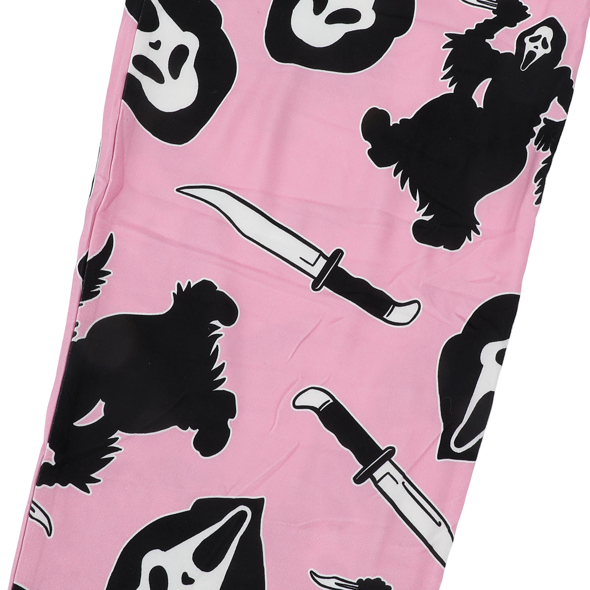 Ghostface All-Over Print Women's Pink Sleep Pajama Pants
