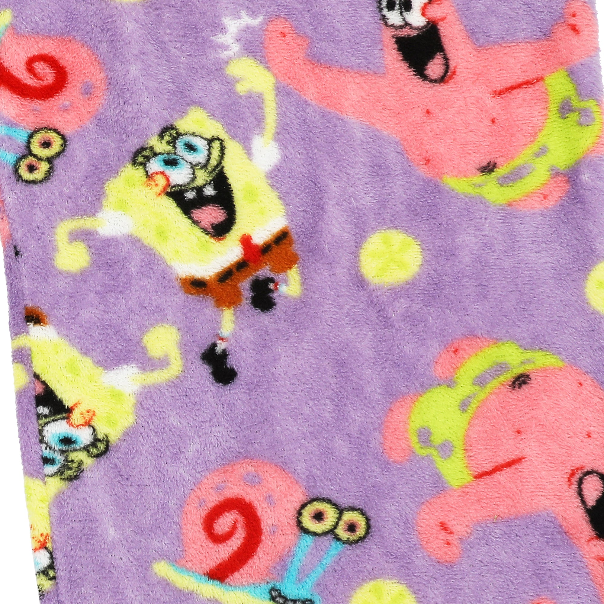 Spongebob Squarepants Favorite Characters All-Over Print Women's Sleep Pajama Pants