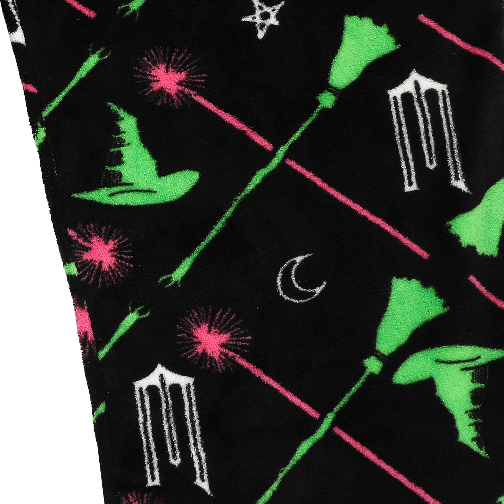 Wicked: Part I Elphaba and Glinda All-Over Print Women's Sleep Pajama Pants