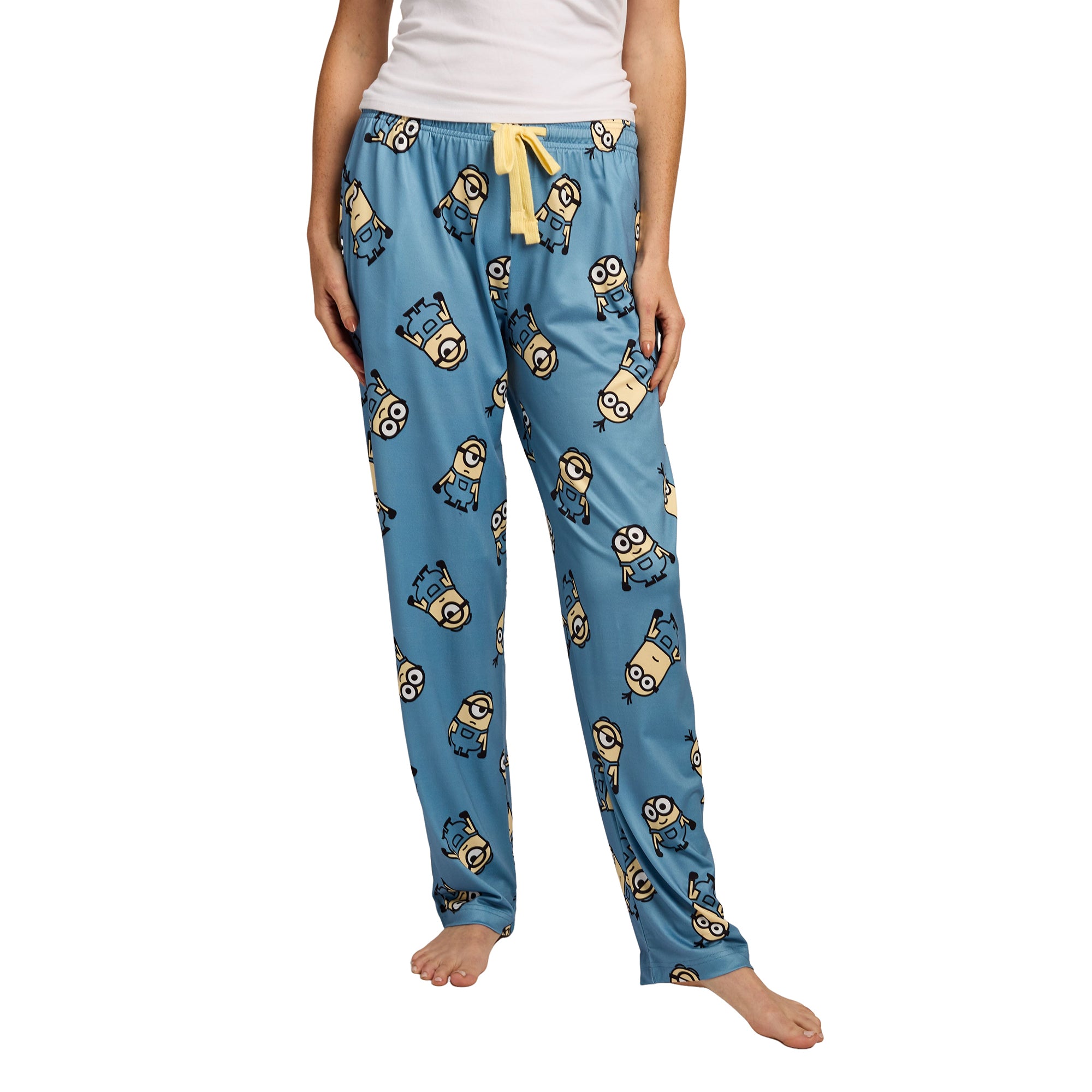 Minions Character All-Over Print Women's Sleep Pajama Pants