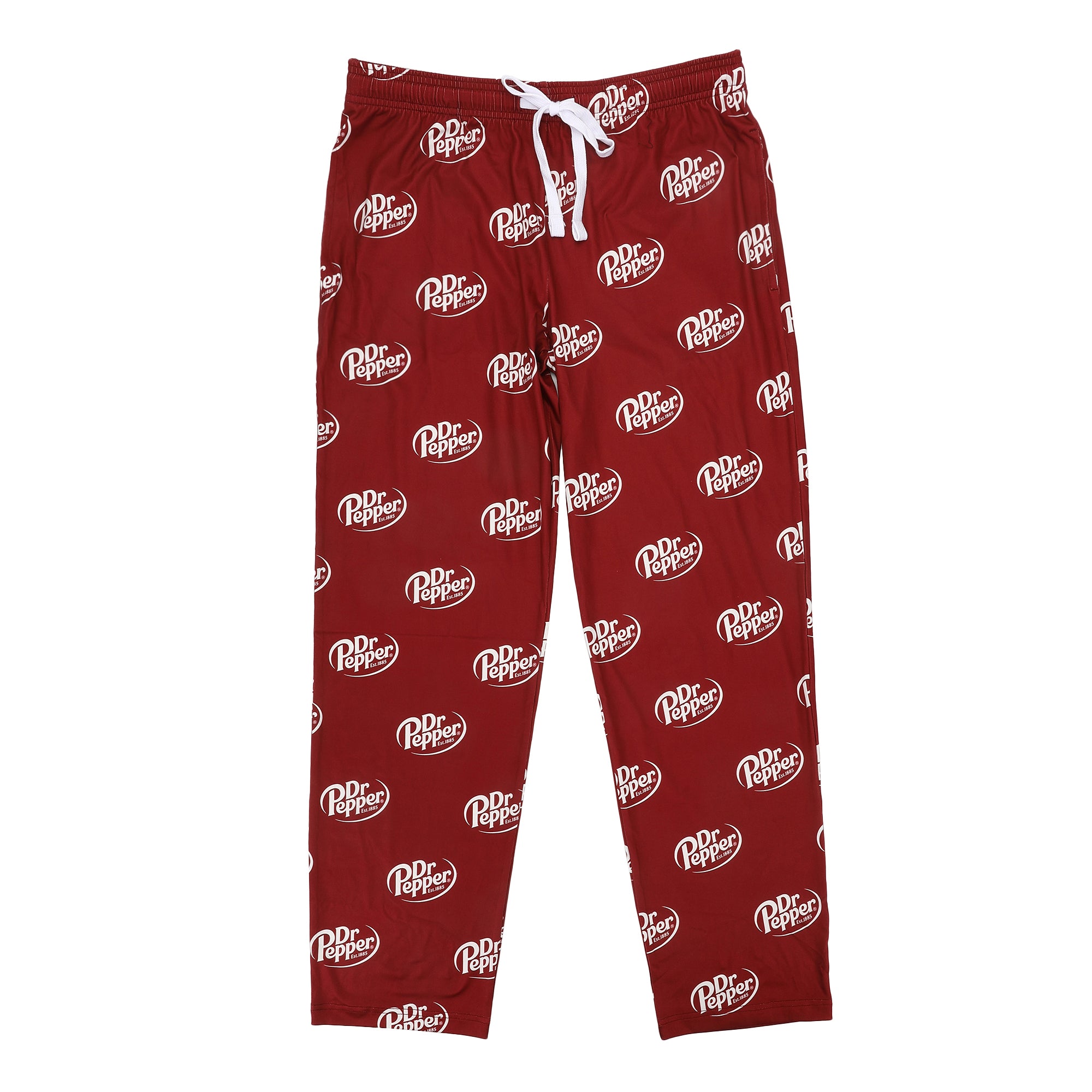 Dr. Pepper Classic Logo All-Over Print Women’s Sleep Pajama Pants