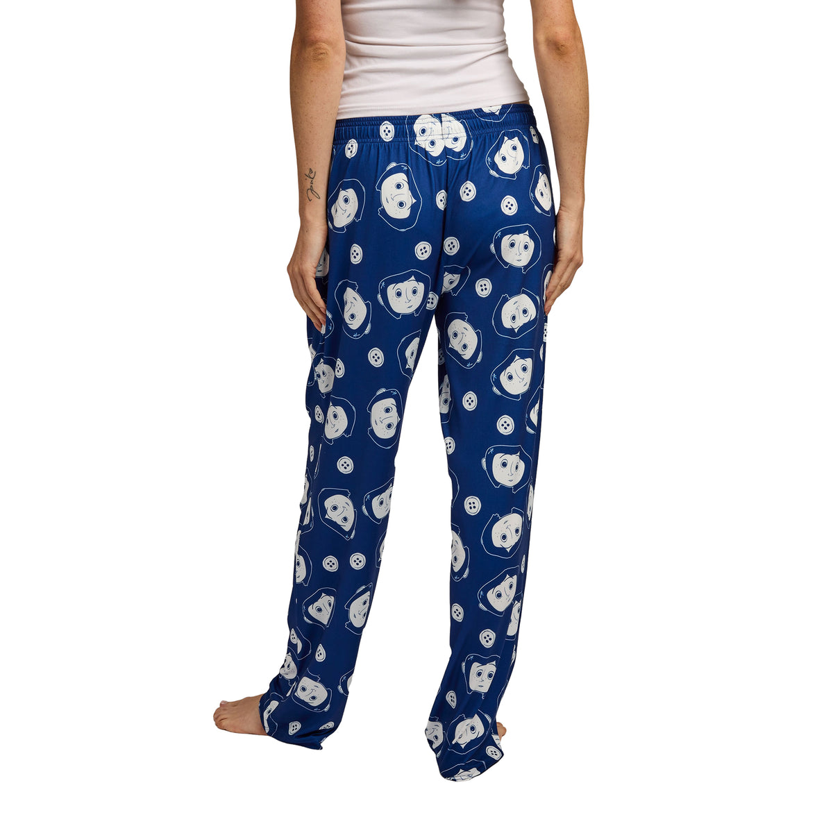 Coraline Character All-Over Print Women's Sleep Pajama Pants