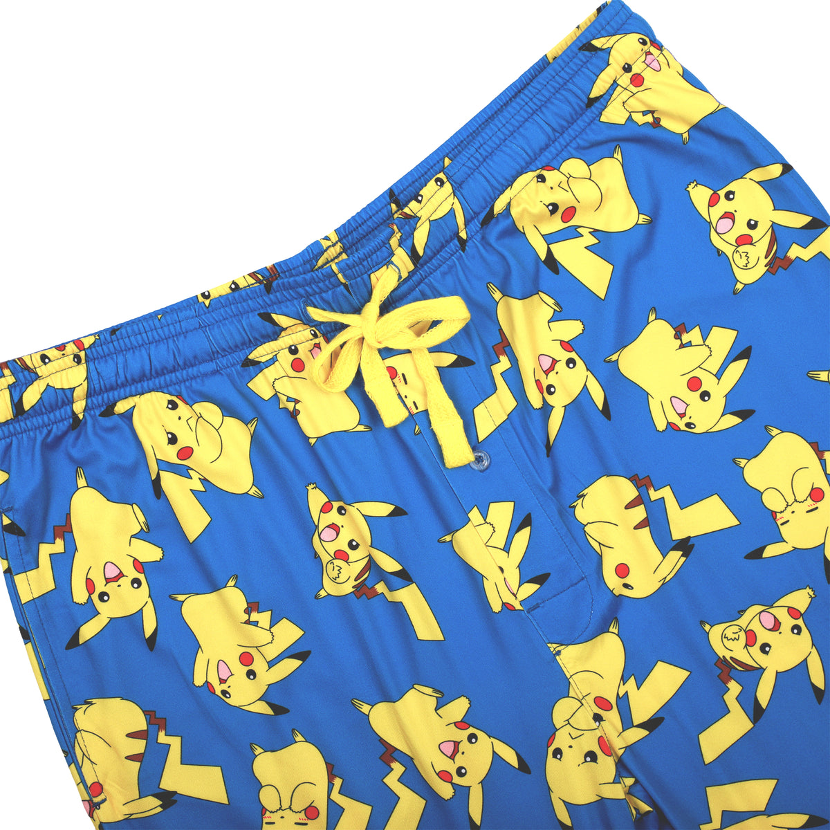 Pokemon Happy Pikachu Men's Blue Sleep Pajama Pants