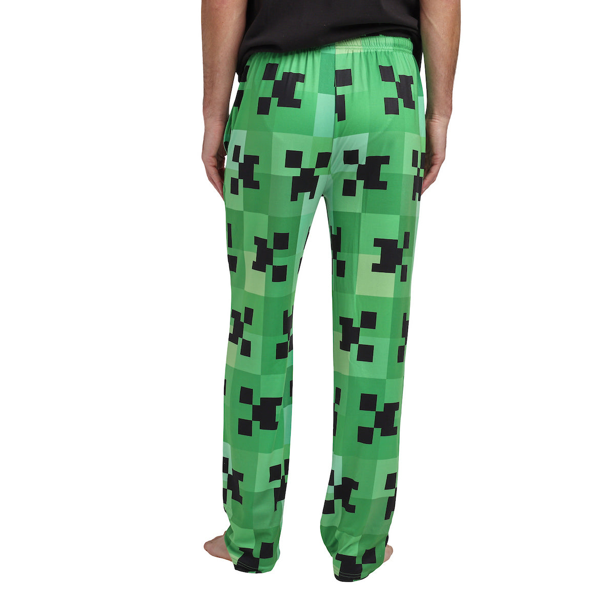 Minecraft Creeper All-Over Print Men's Sleep Pajama Pants