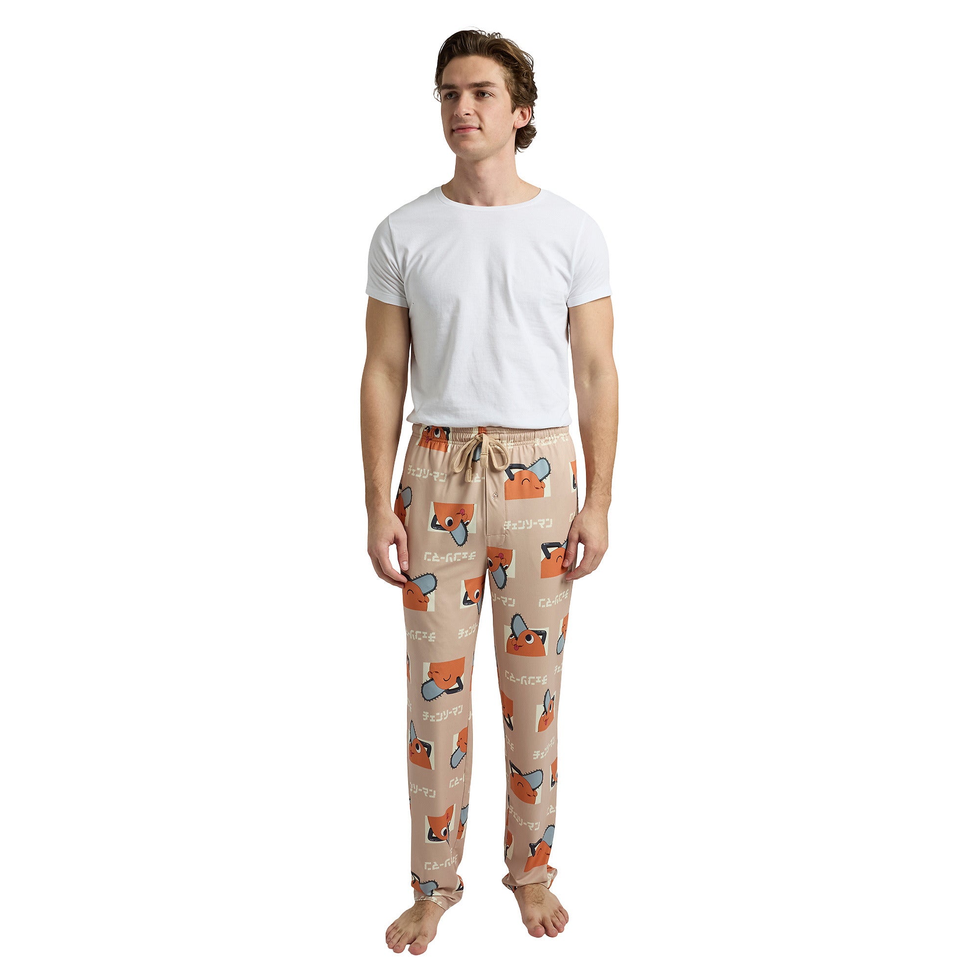 Chainsaw Man Pochita All-Over Print Men's Sleep Pajama Pants
