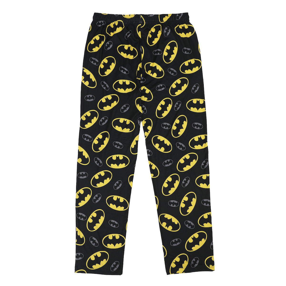 Men's Adult Batman Black Sleep Pants - Gotham Knight Comfort for Superhero Fans