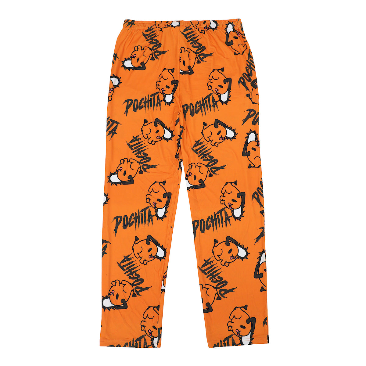Men's Adult Chainsaw Man Pochita Orange Sleep Pants