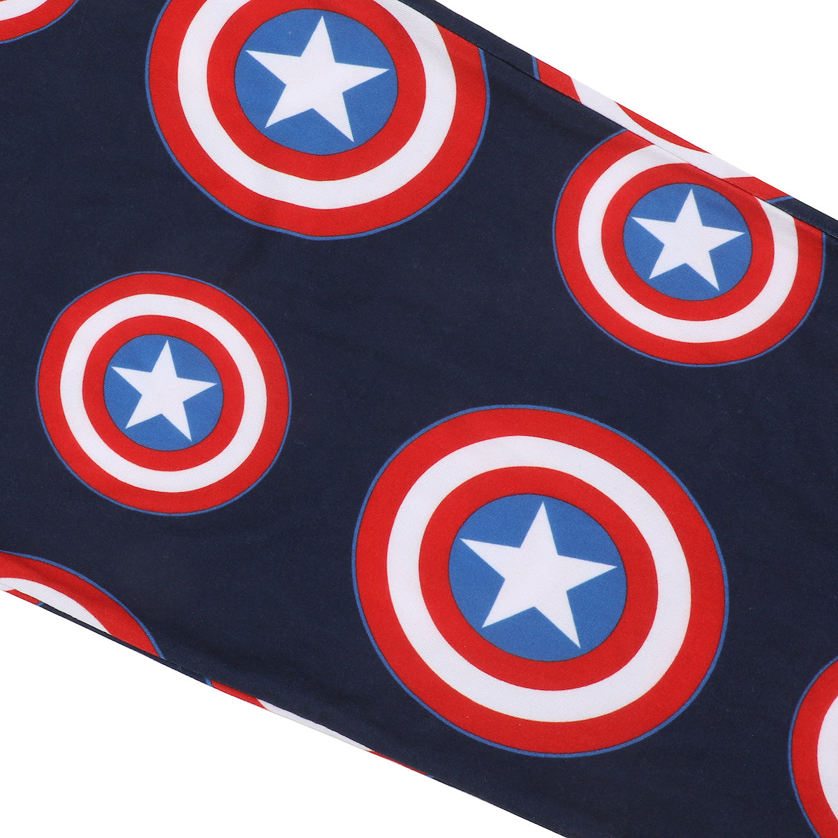 Marvel Captain America Shield Men's Sleep Pants With Tapered Legs And Pockets