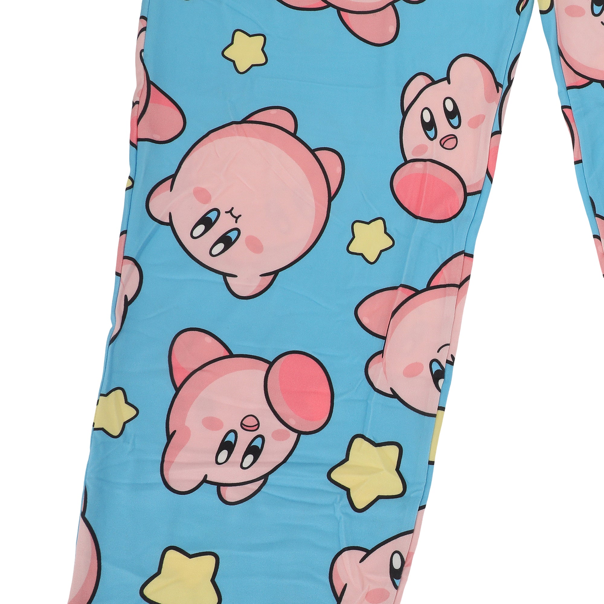 Kirby And Warp Star All-Over Print Men's Sleep Pajama Pants