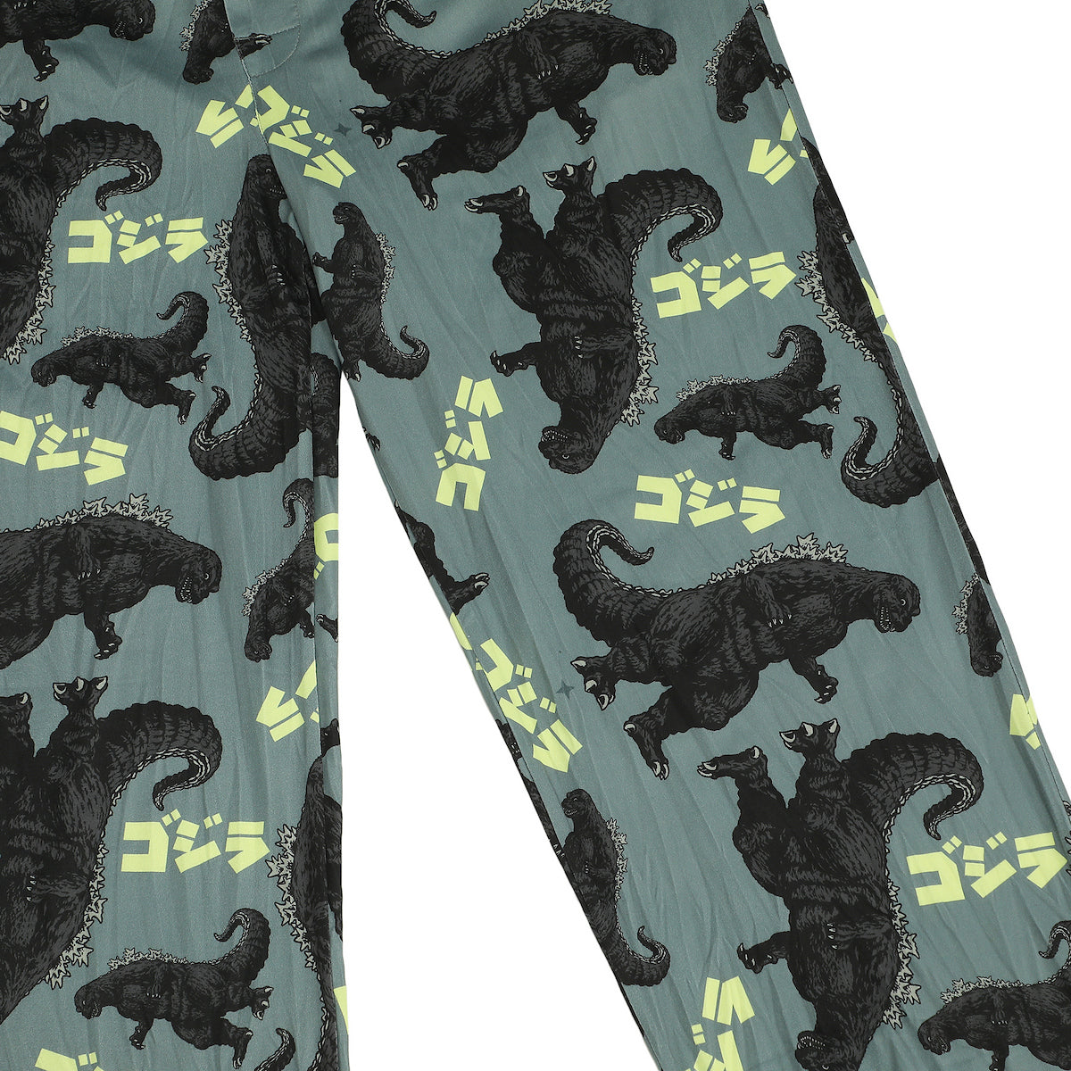 Godzilla All-Over Print Men's Gray Sleep Pajama Pants