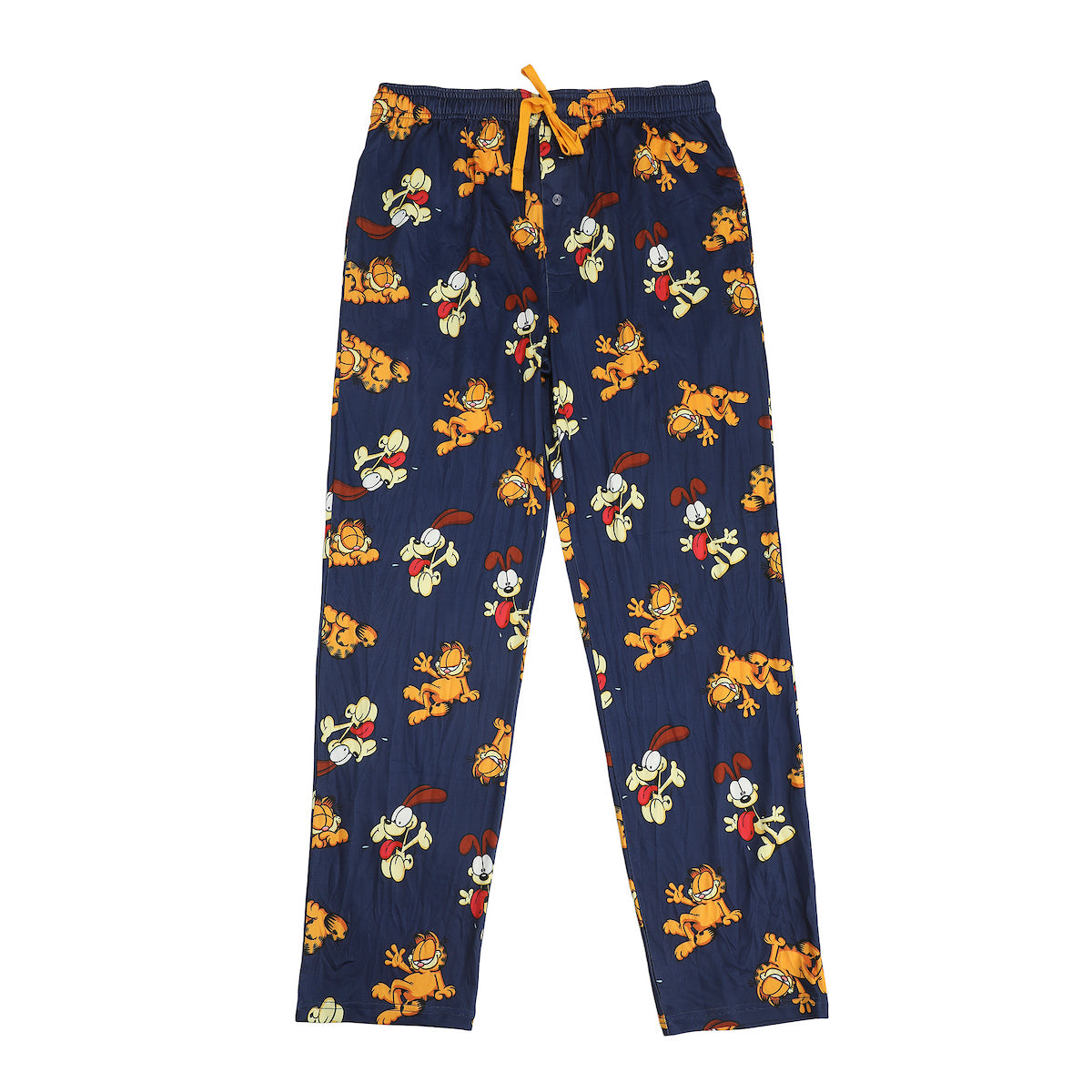 Garfield & Odie All-Over Print Men's Navy Sleep Pajama Pants