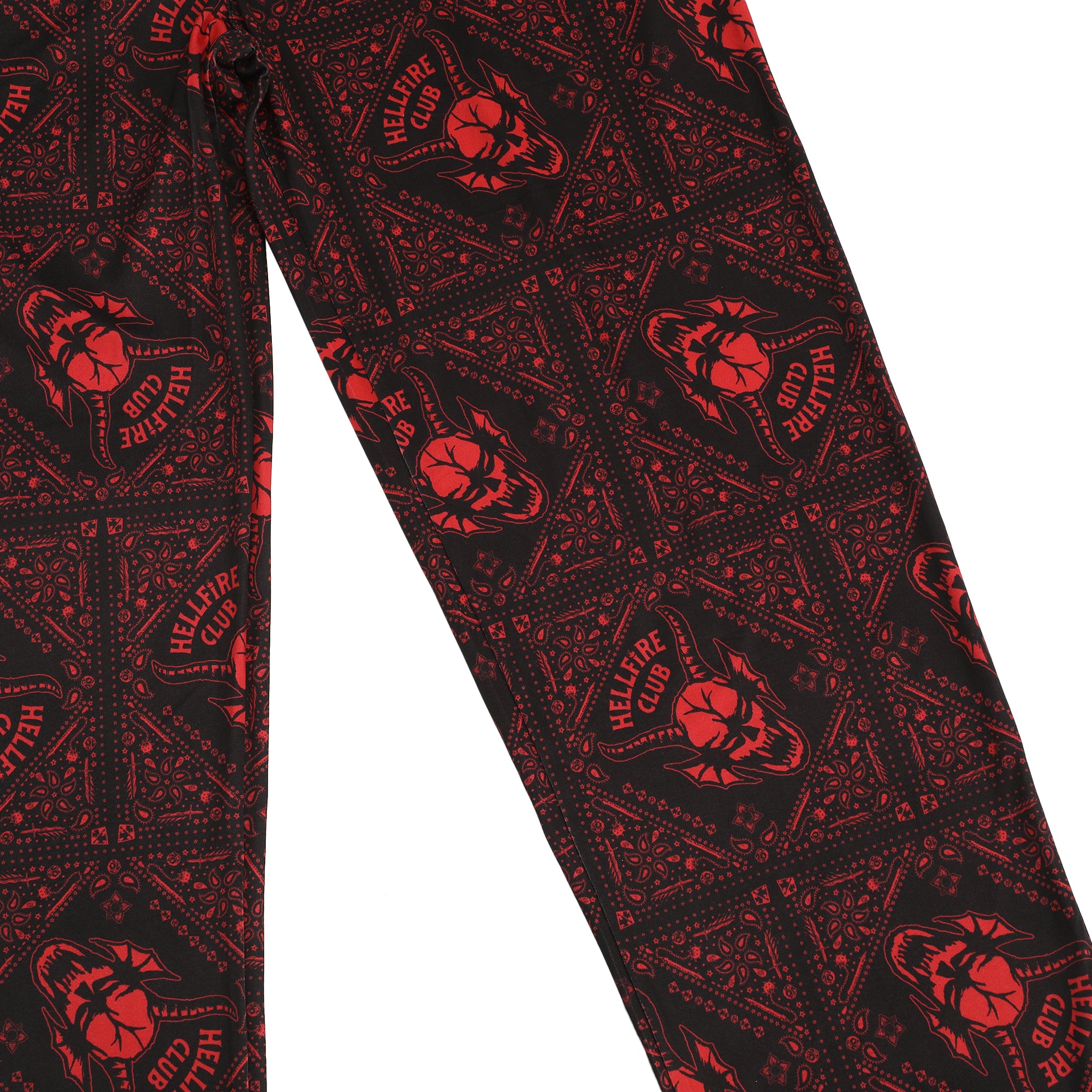 Stranger Things Hellfire Club Men's Sleep Pajama Pants