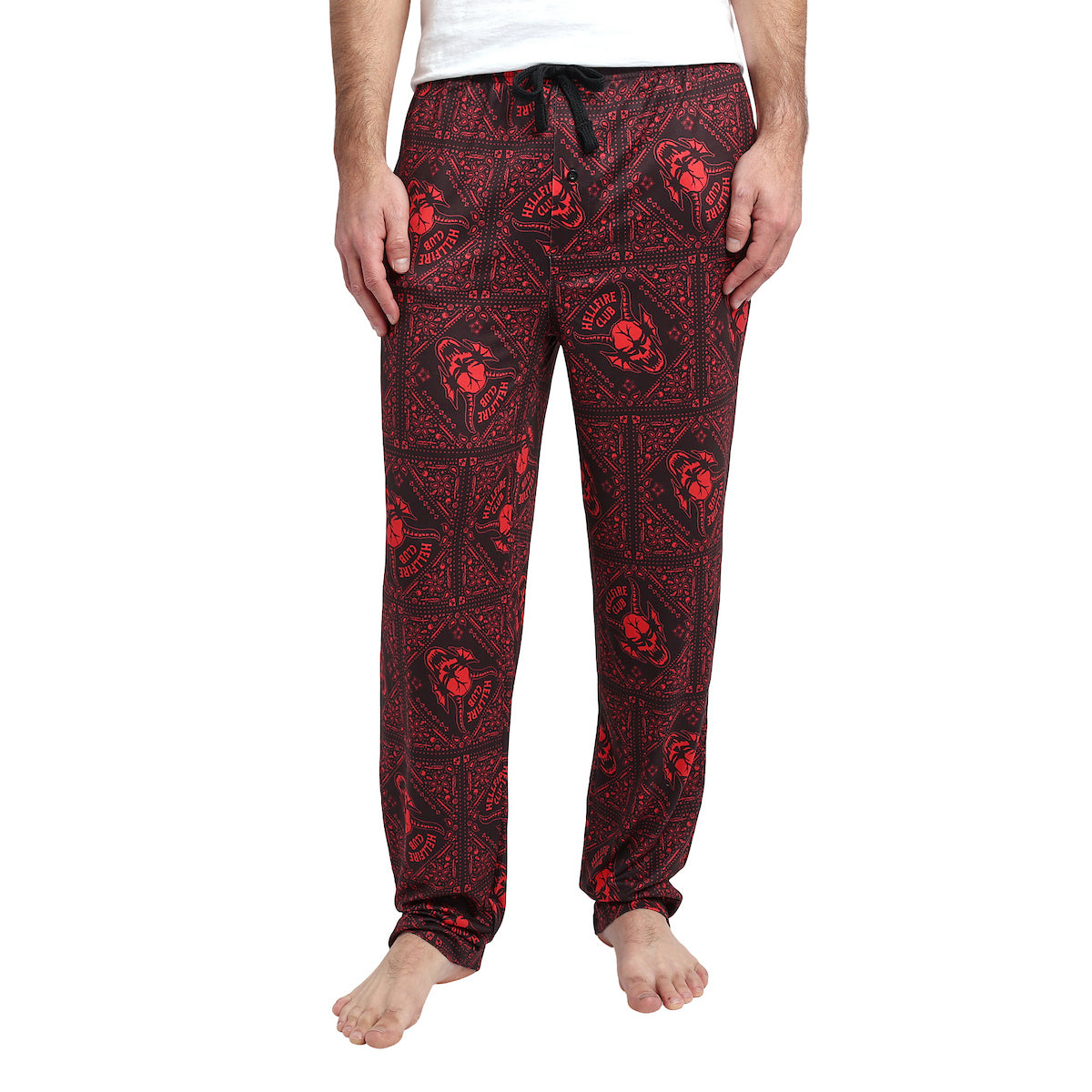 Stranger Things Hellfire Club Men's Sleep Pajama Pants