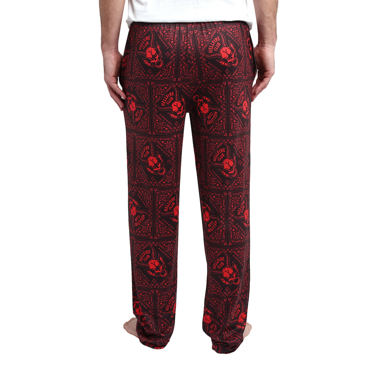 Stranger Things Hellfire Club Men's Sleep Pajama Pants