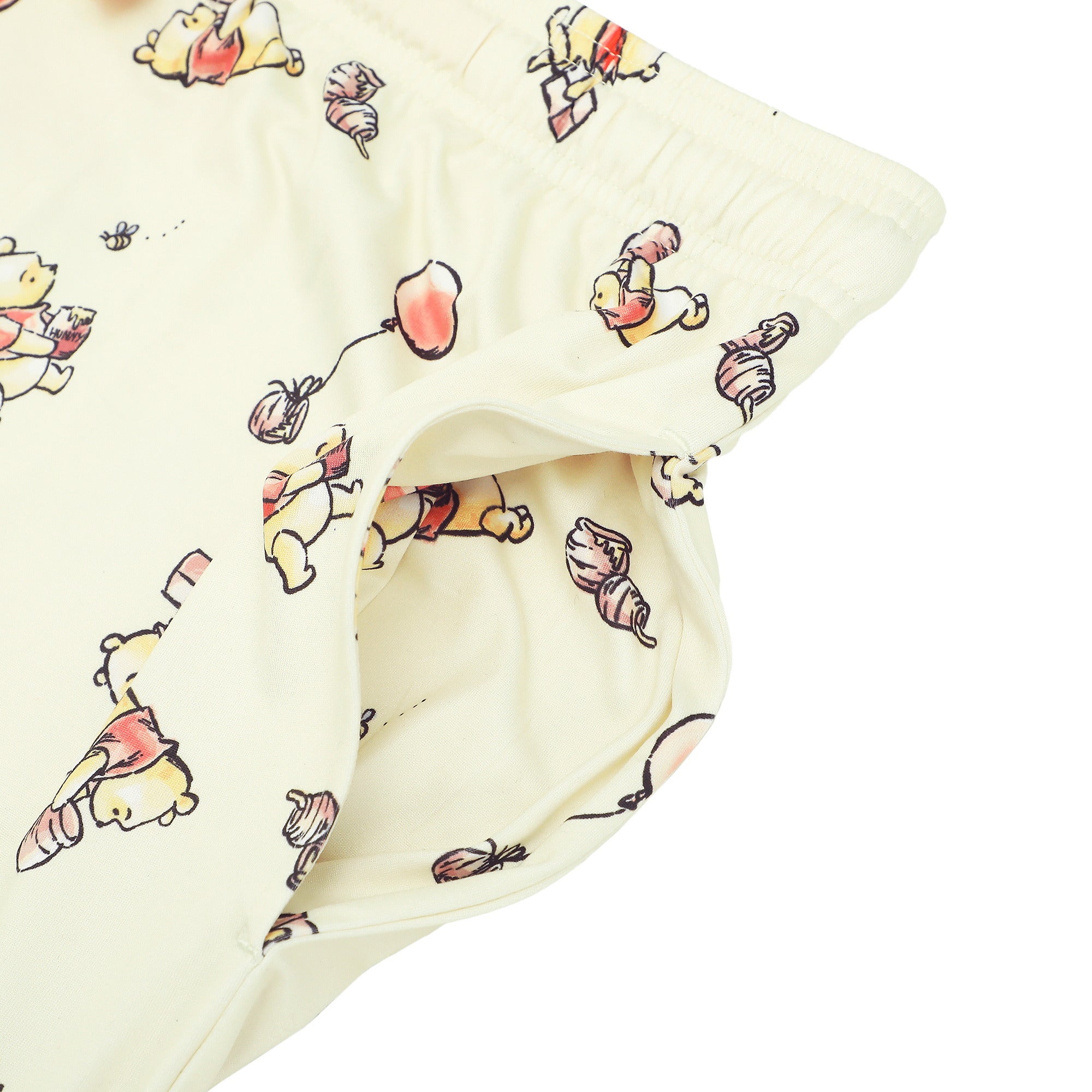Winnie The Pooh Balloons & Honey Unisex Off-White Sleep Pajama Pants