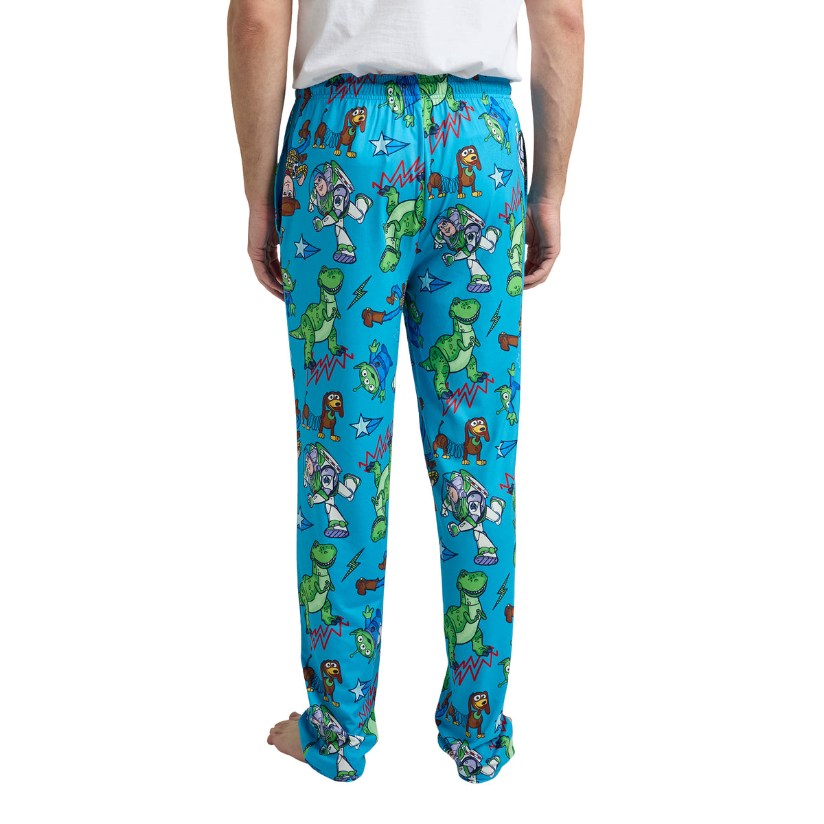 Toy Story Favorite Characters Men's All-Over Print Sleep Pajama Pants