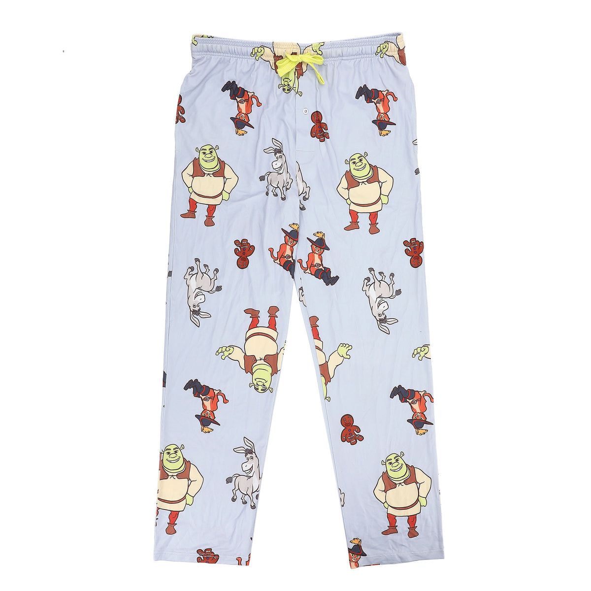 Shrek Franchise Favorite Characters All-Over Print Men's Sleep Pajama Pants