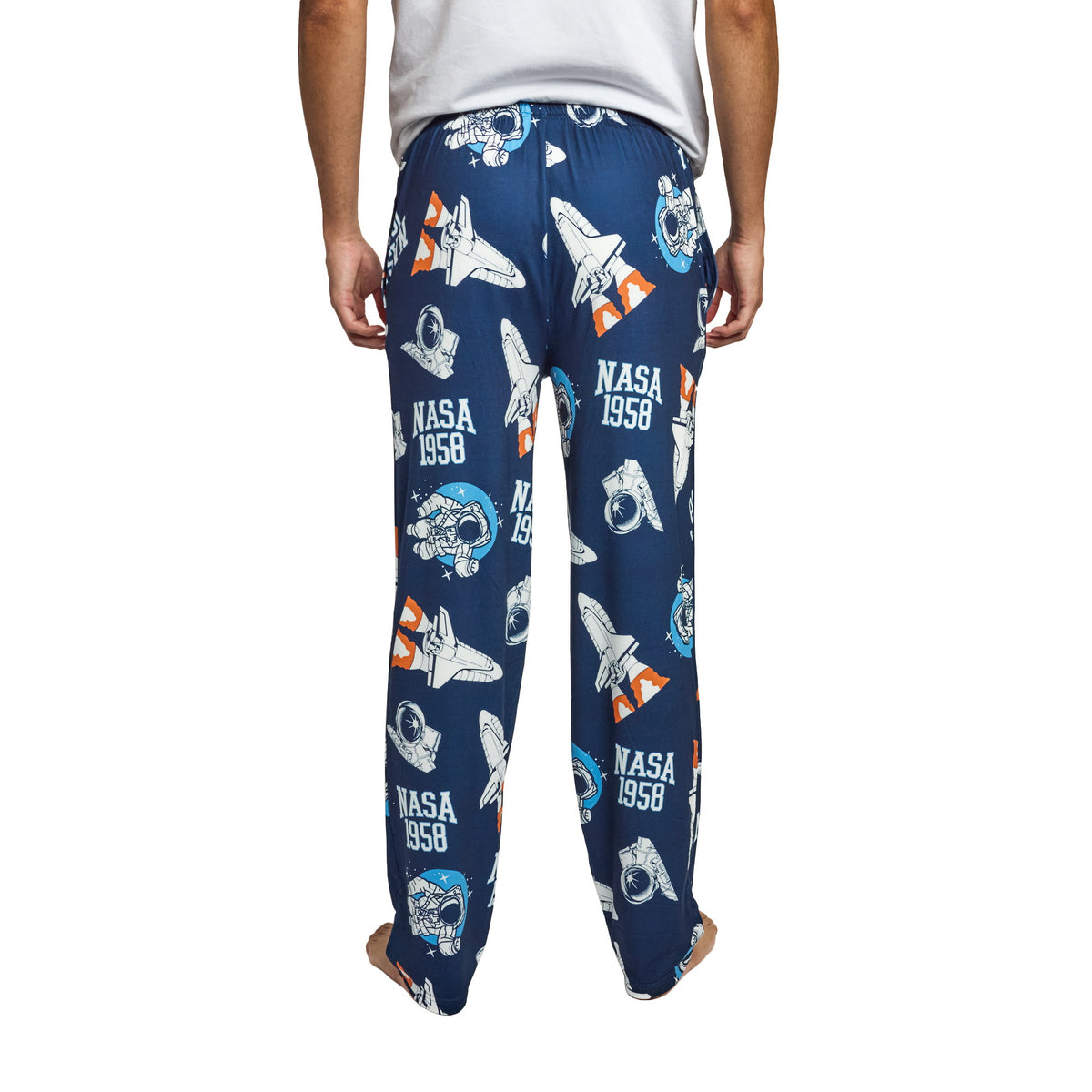 NASA Moon Man Pajama Pants for Adult Lounge Sleep