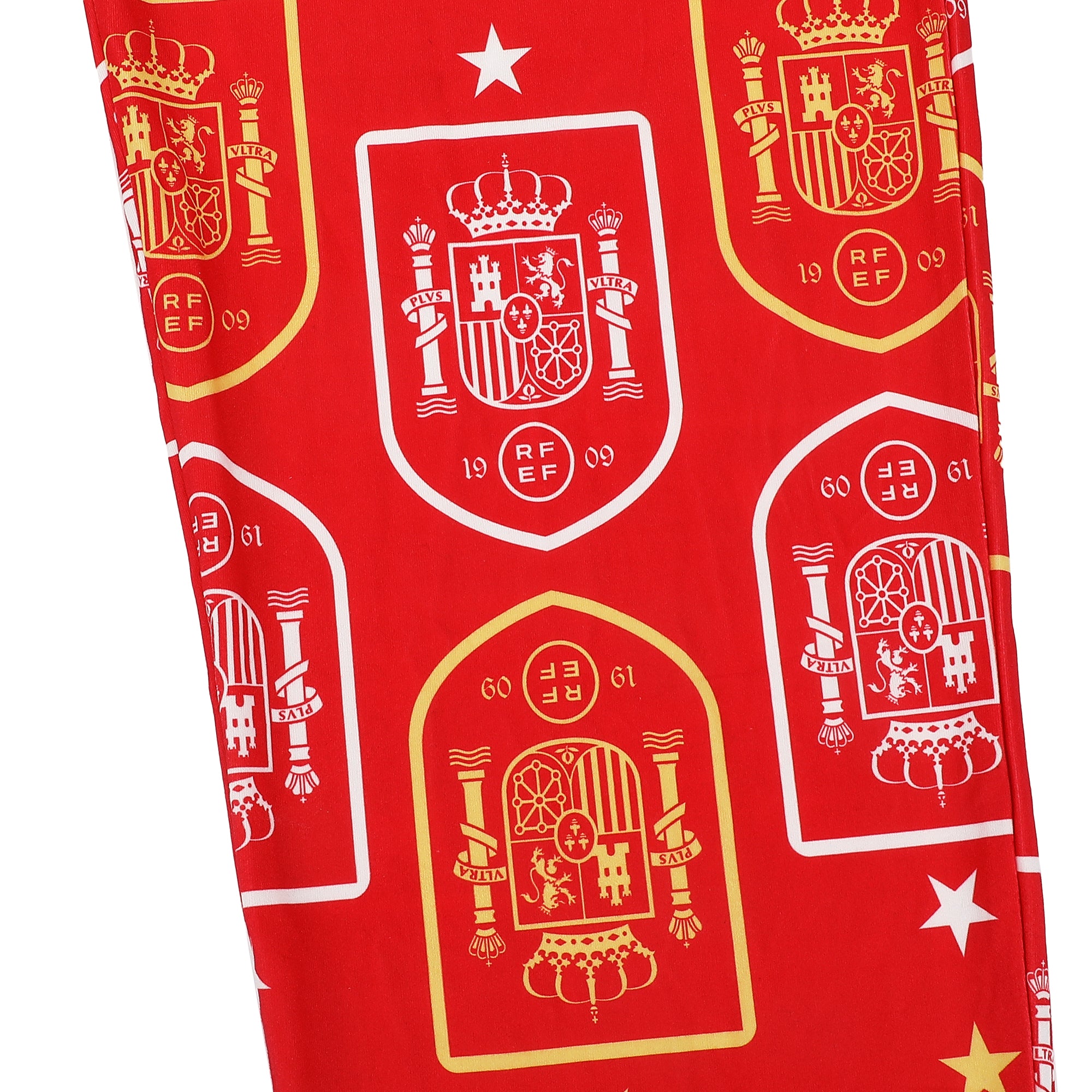 Spain Soccer Federation Logo All-Over Print Men’s Red Sleep Pajama Pants