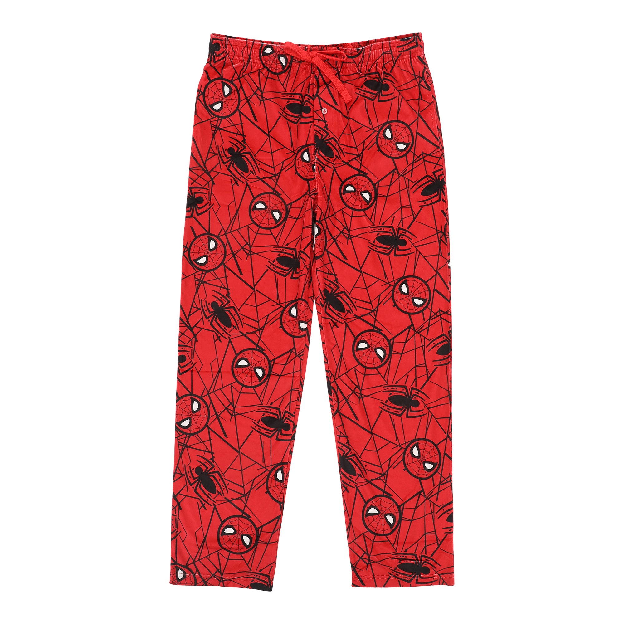 Spider-Man Classic All-Over Print Men’s Red Sleep Pajama Pants